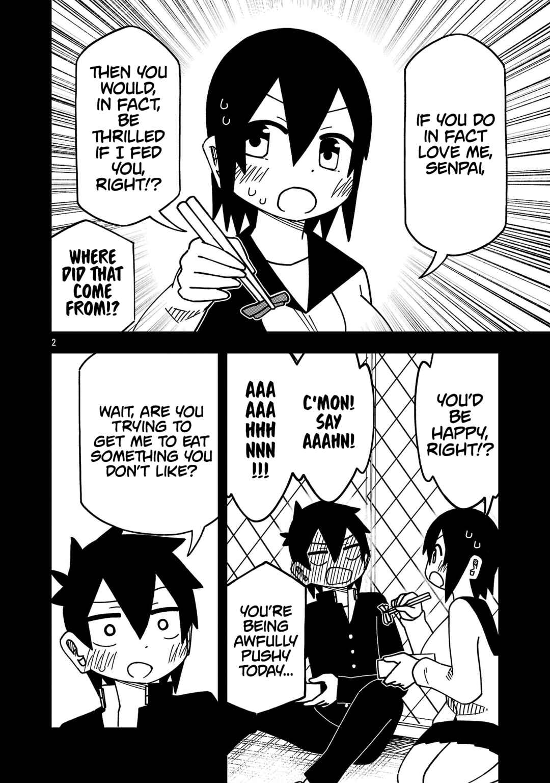 Page 2 Chapter 142 Kawaii Kouhai ni Iwasaretai