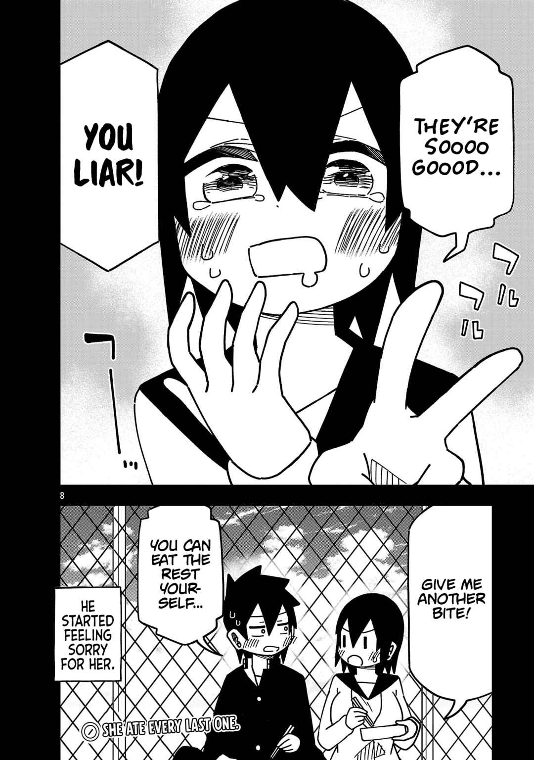 Page 8 Chapter 142 Kawaii Kouhai ni Iwasaretai
