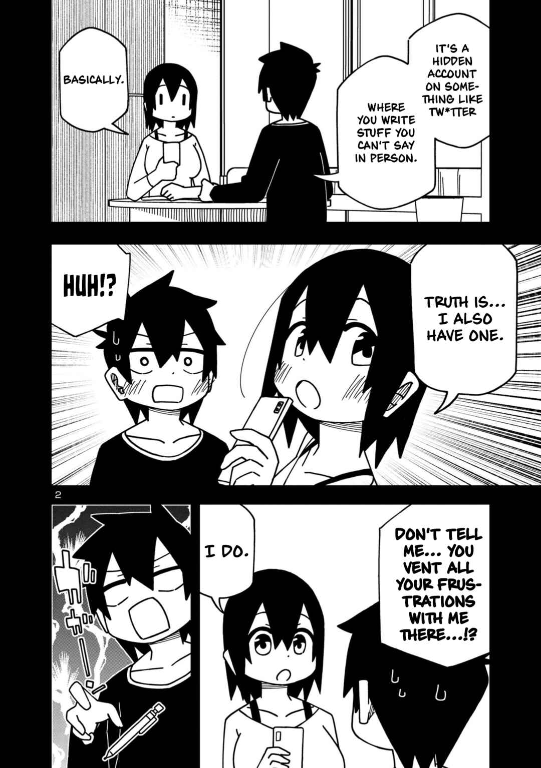 Page 2 Chapter 99 Kawaii Kouhai ni Iwasaretai