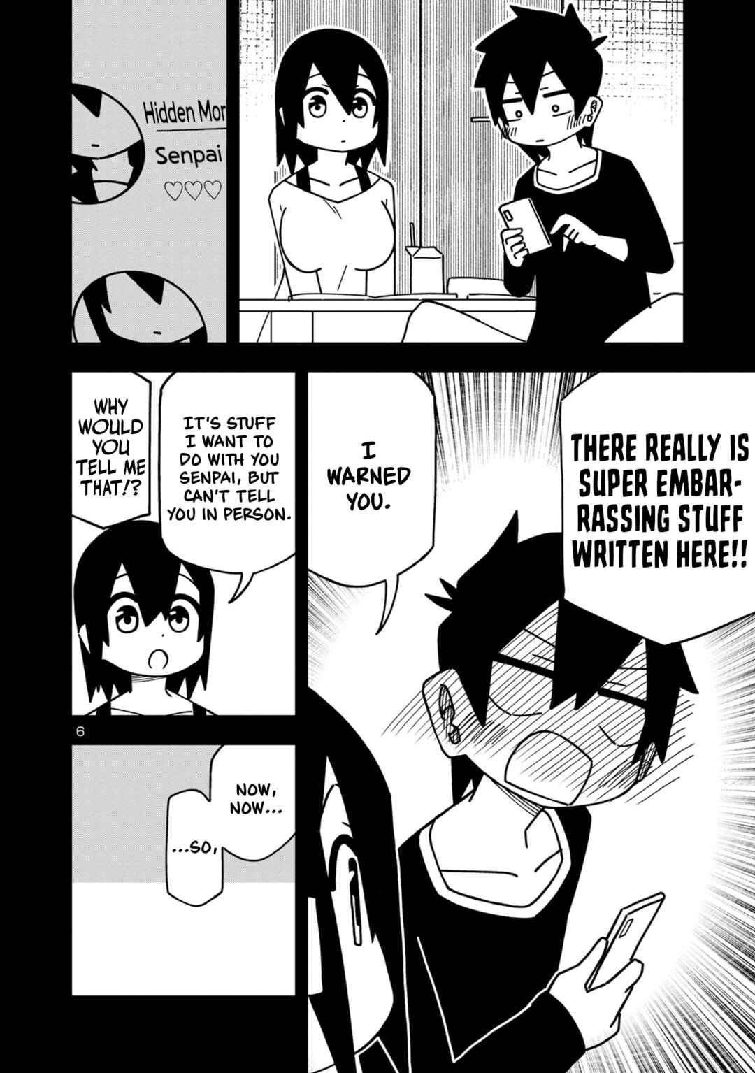 Page 6 Chapter 99 Kawaii Kouhai ni Iwasaretai