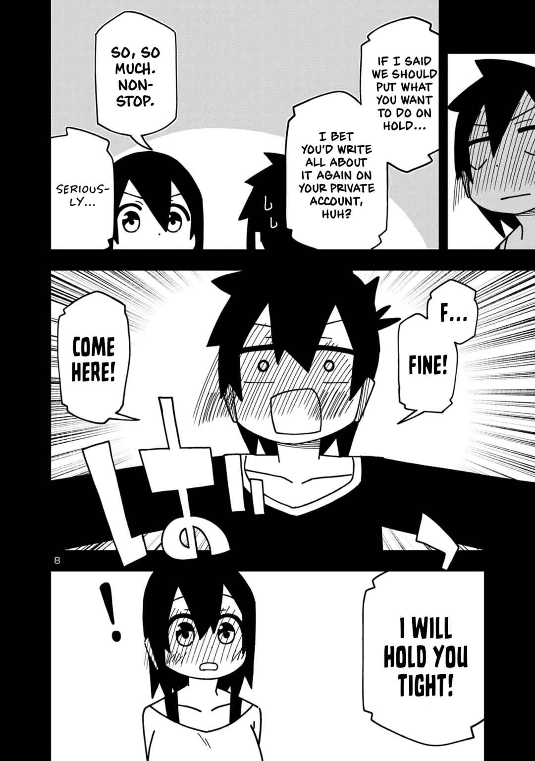 Page 8 Chapter 99 Kawaii Kouhai ni Iwasaretai
