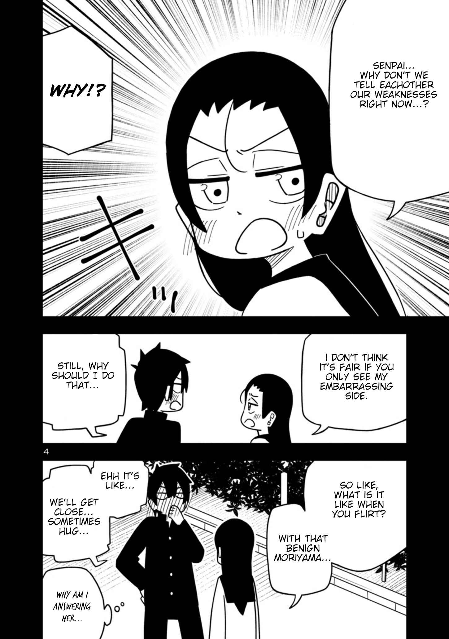 Page 4 Chapter 46 Kawaii Kouhai ni Iwasaretai