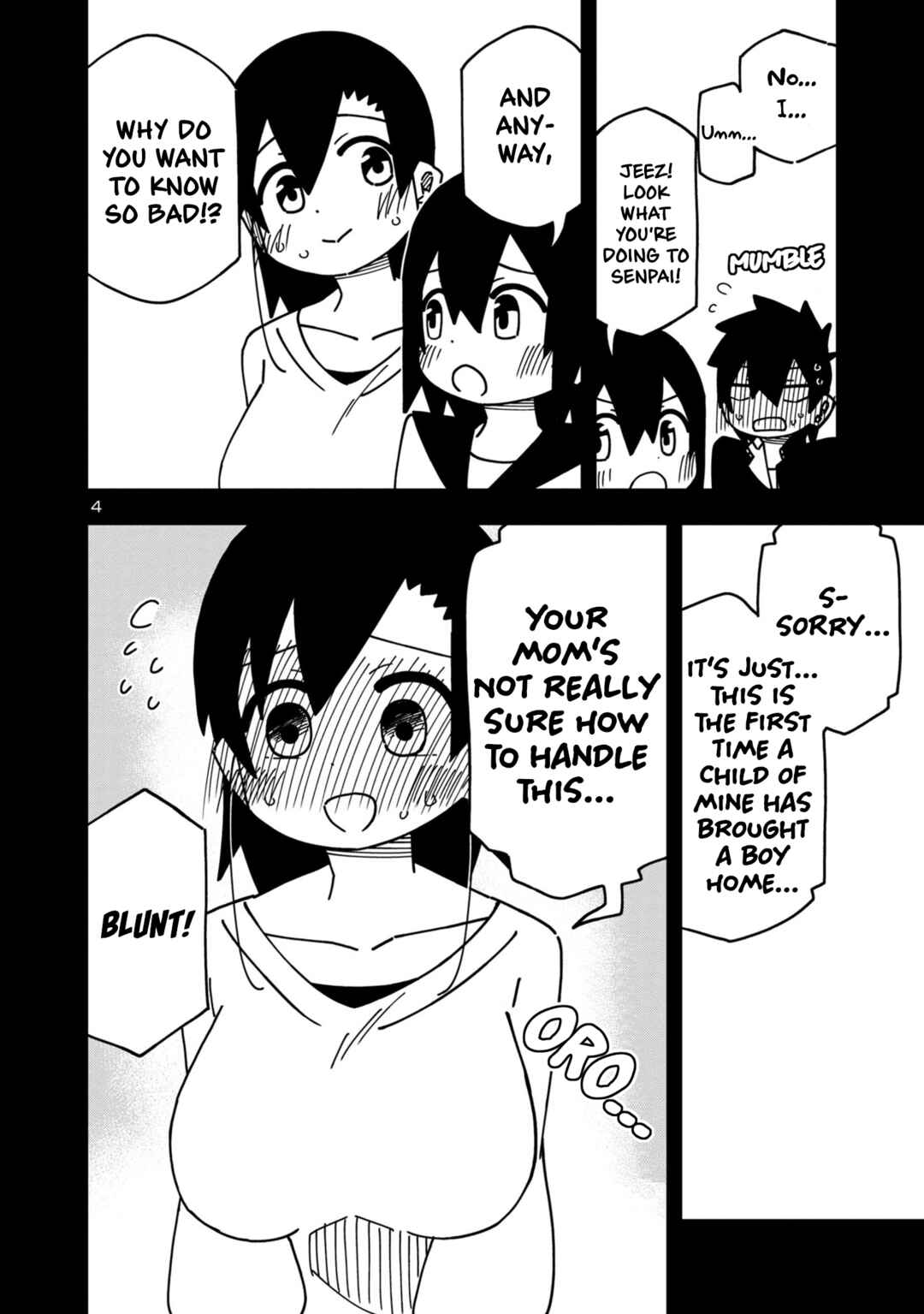 Page 4 Chapter 102 Kawaii Kouhai ni Iwasaretai