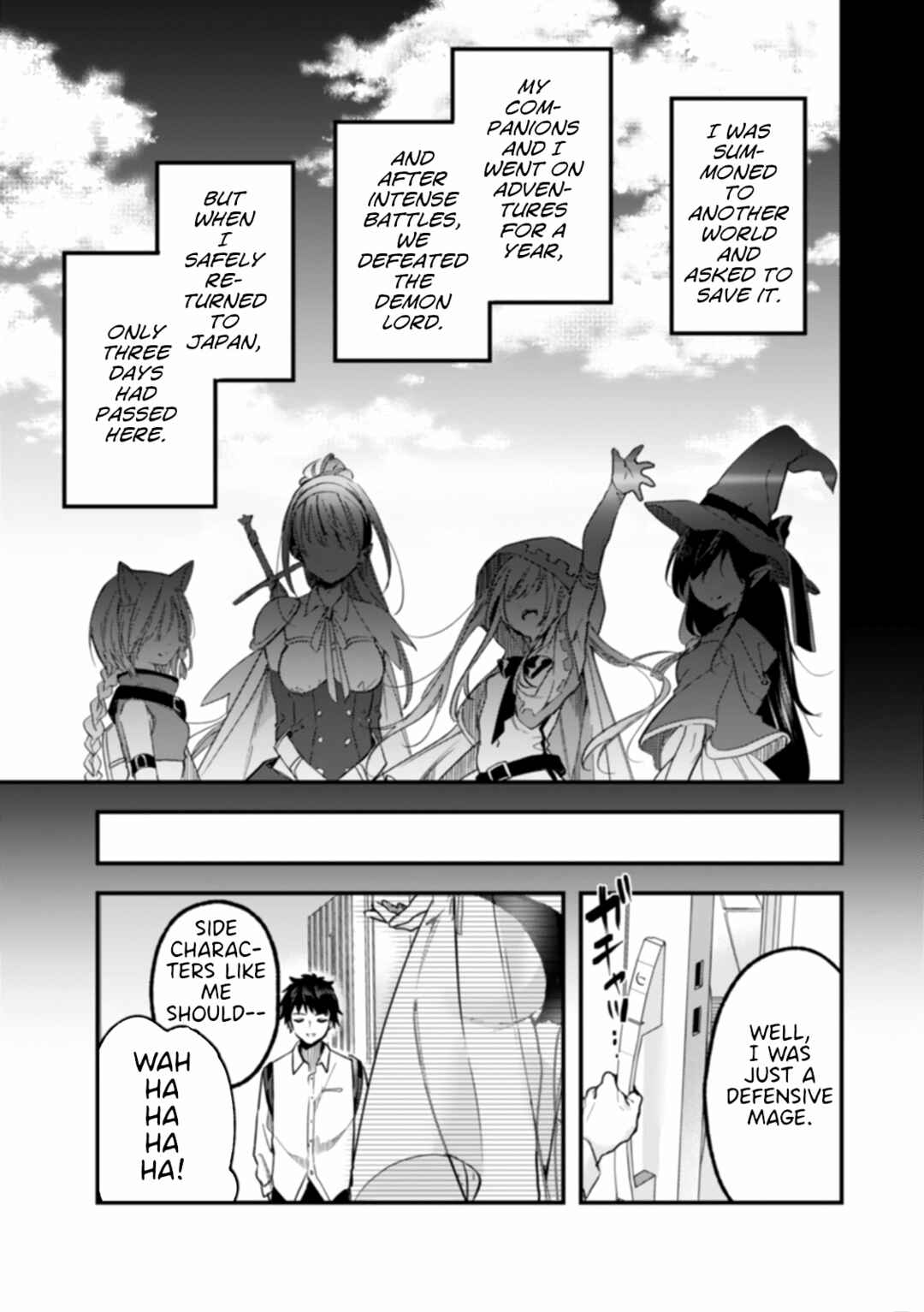 Page 8 Chapter 1 Kouryaku Sareta Maou Bell wa Akiramenai! Isekaigaeri no Yuushatachi ni Fukushuu Shite mo Ii Desu ka?