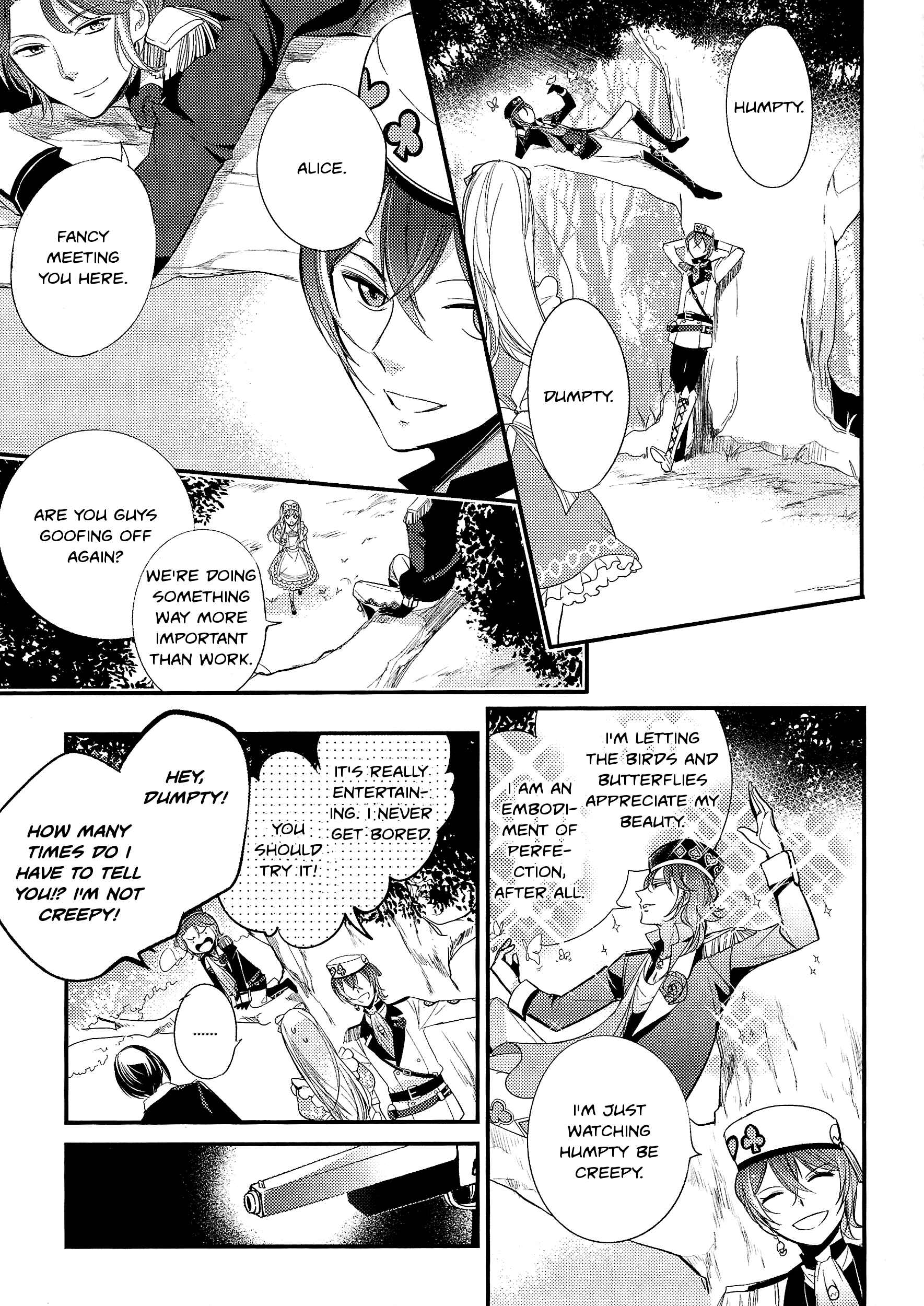 Page 17 Chapter 3.1 Alice in the Country of Hearts ~Wonderful Twin World~ Love, Storms, and Flower Clocks