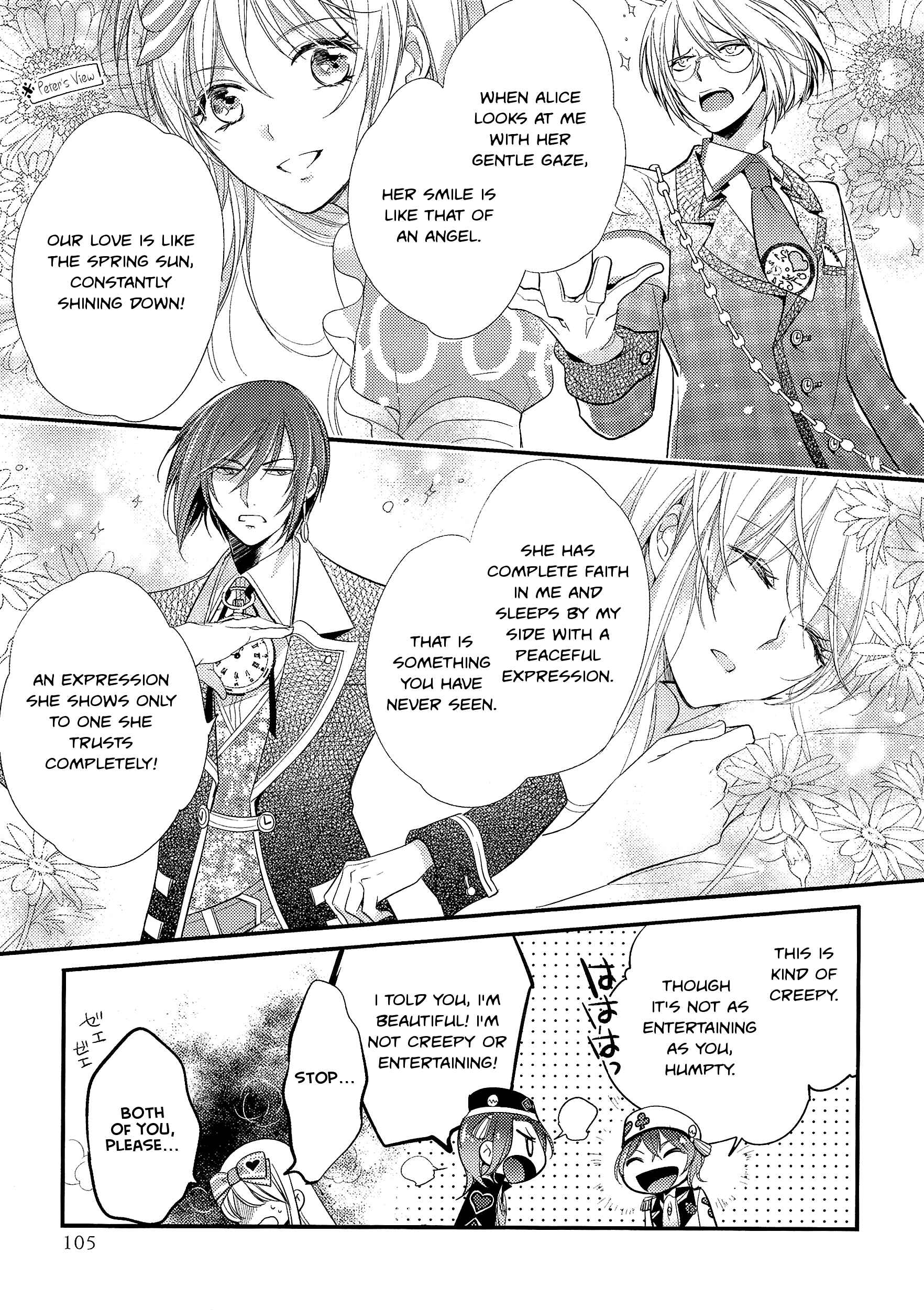 Page 7 Chapter 3.2 Alice in the Country of Hearts ~Wonderful Twin World~ Love, Storms, and Flower Clocks