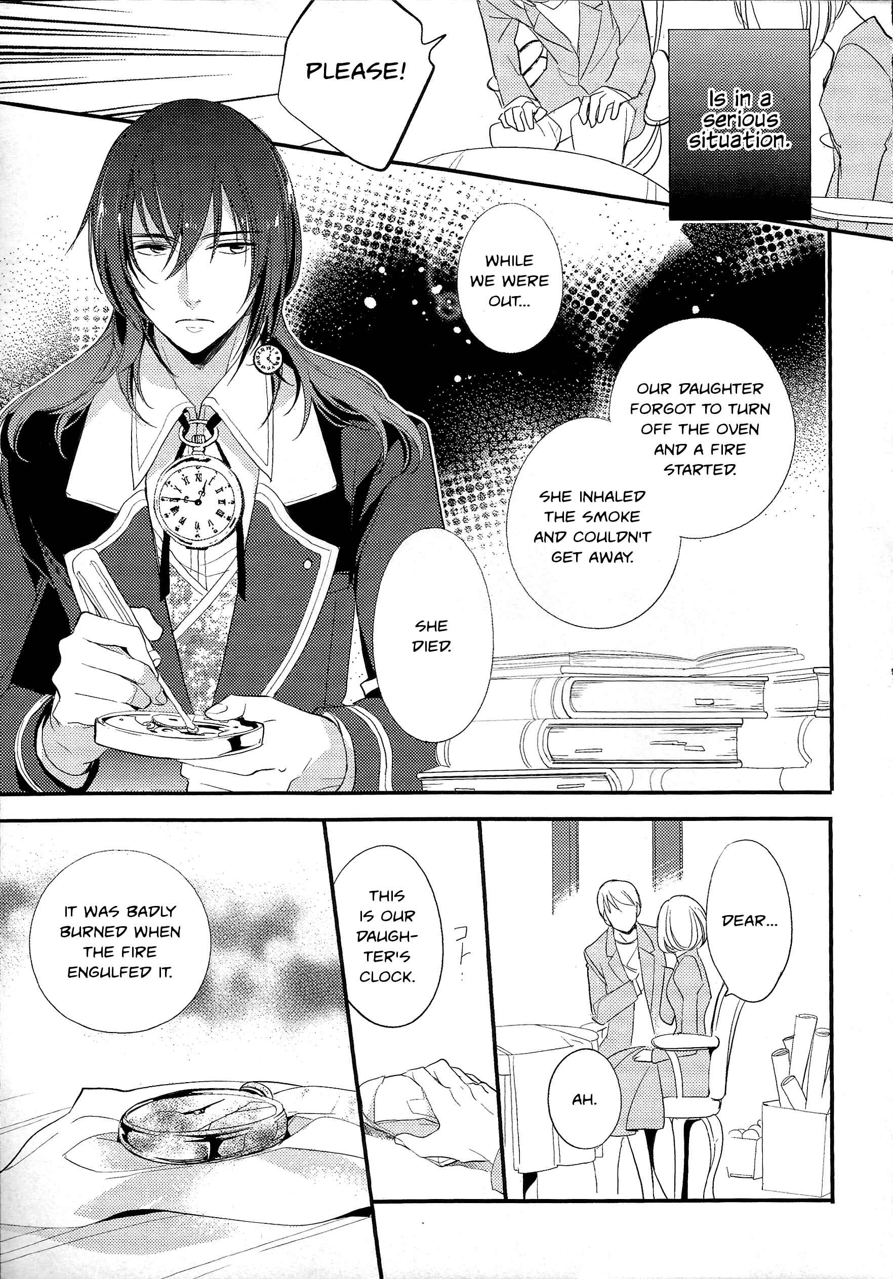 Page 10 Chapter 1 Alice in the Country of Hearts ~Wonderful Twin World~ Love, Storms, and Flower Clocks