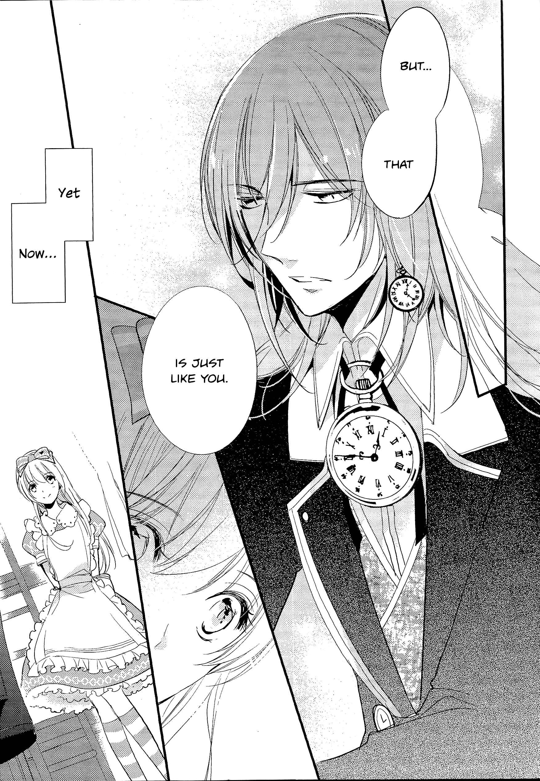 Page 16 Chapter 1 Alice in the Country of Hearts ~Wonderful Twin World~ Love, Storms, and Flower Clocks