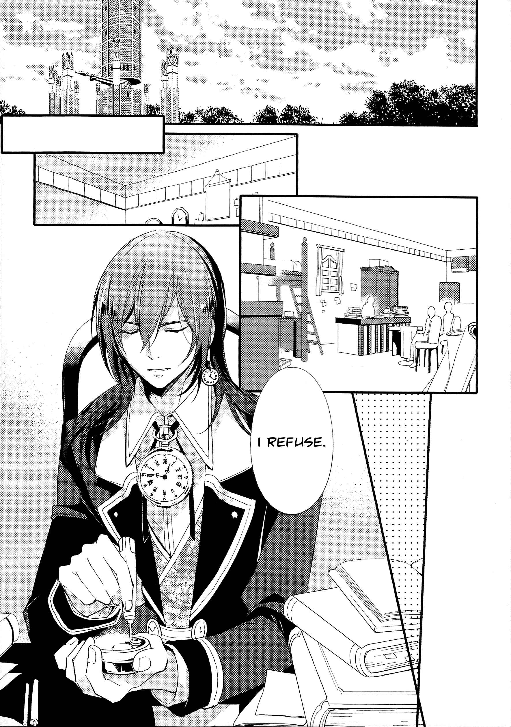 Page 8 Chapter 1 Alice in the Country of Hearts ~Wonderful Twin World~ Love, Storms, and Flower Clocks