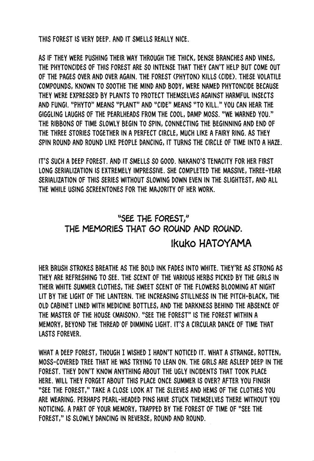 Page 12 Chapter 8 See the Forest