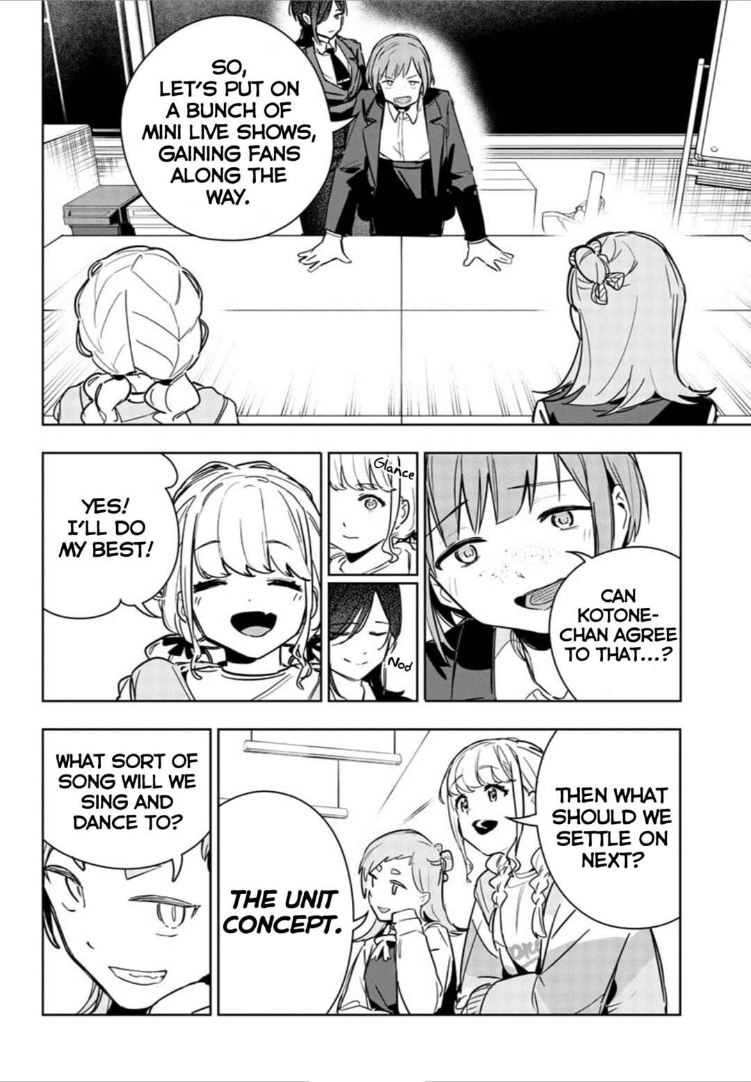 Page 9 Chapter 23 Gakuen Idolm@ster Gold Rush