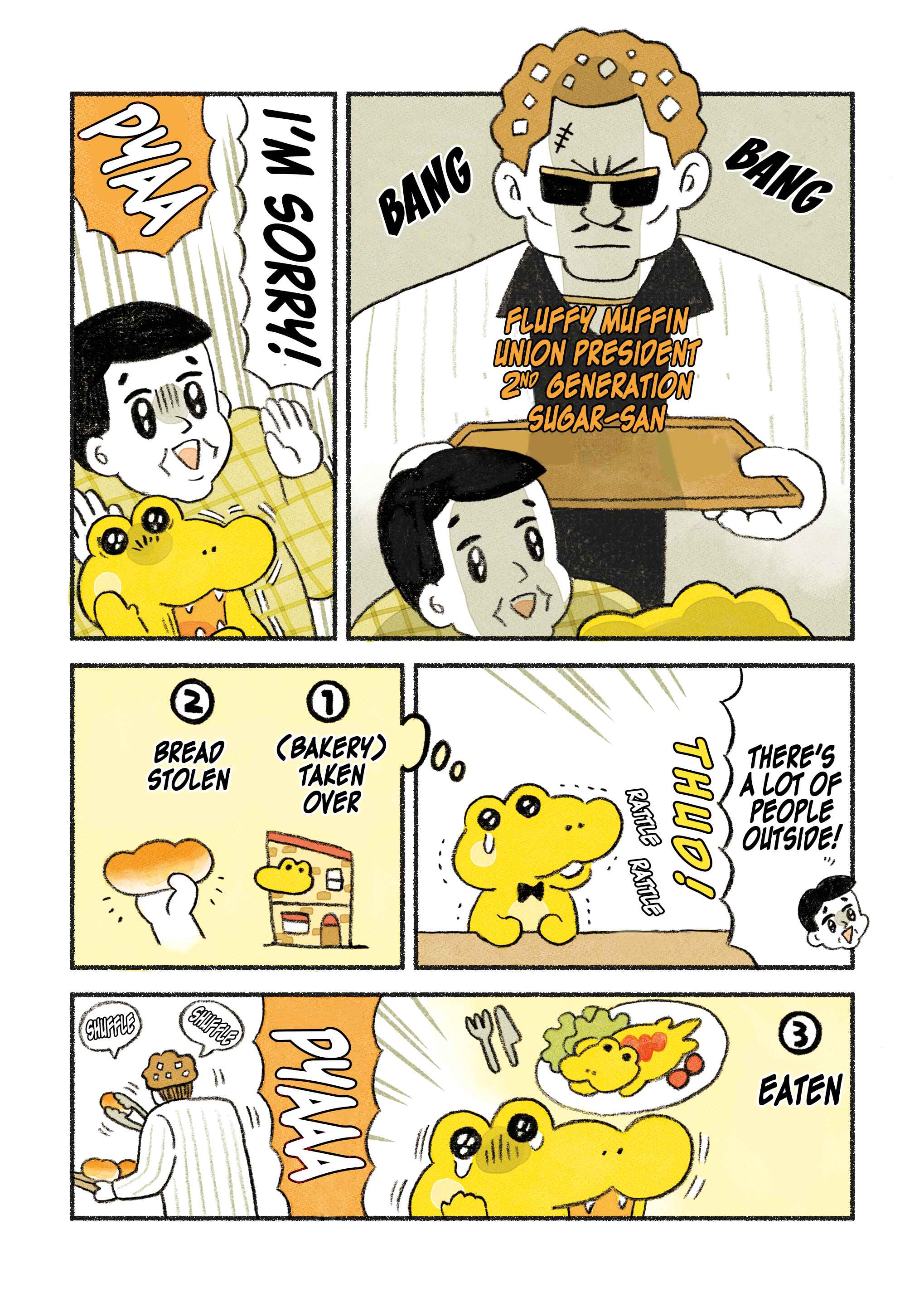 Page 2 Chapter 2 Good Luck, Bread Crocodile!