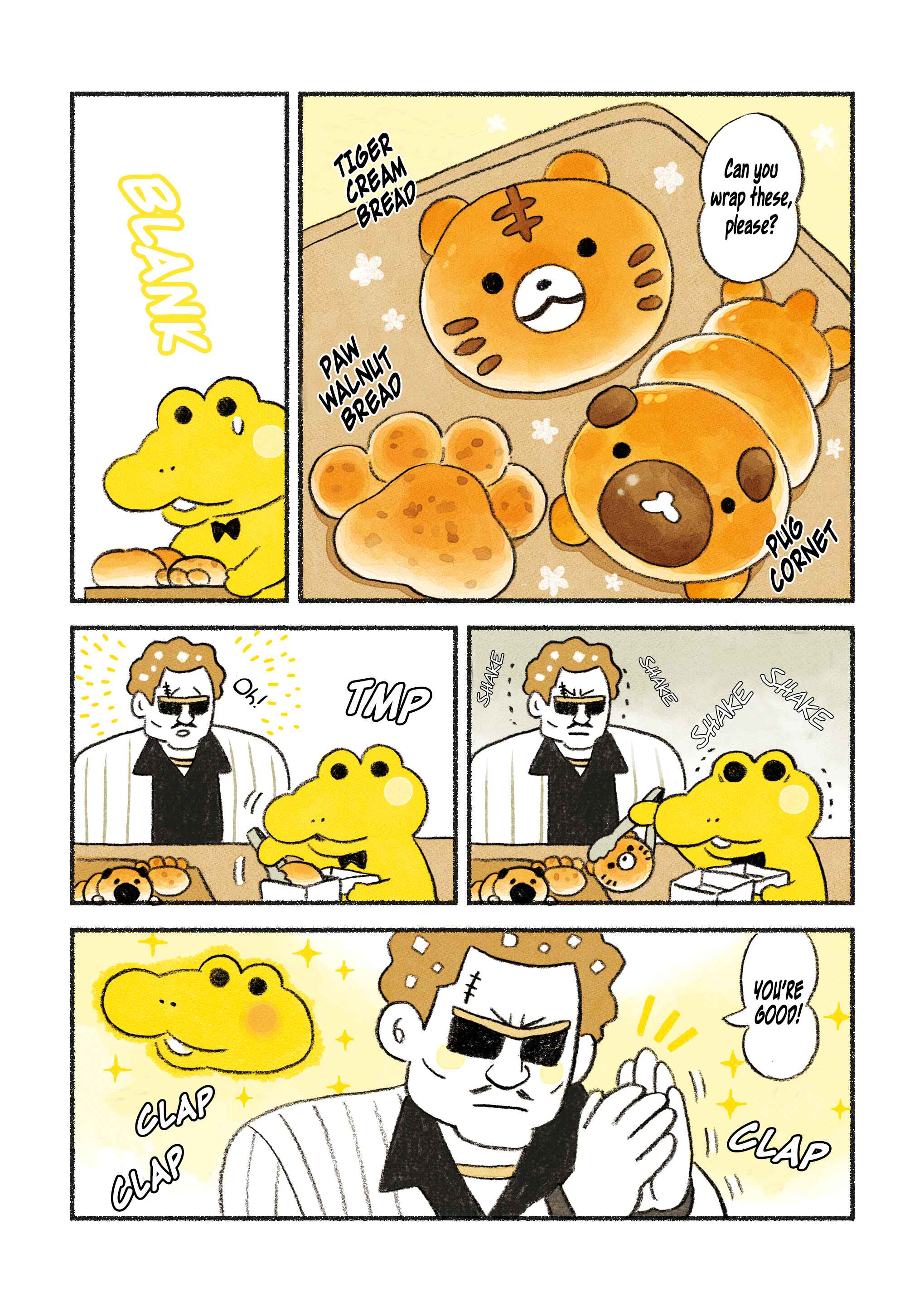 Page 3 Chapter 2 Good Luck, Bread Crocodile!