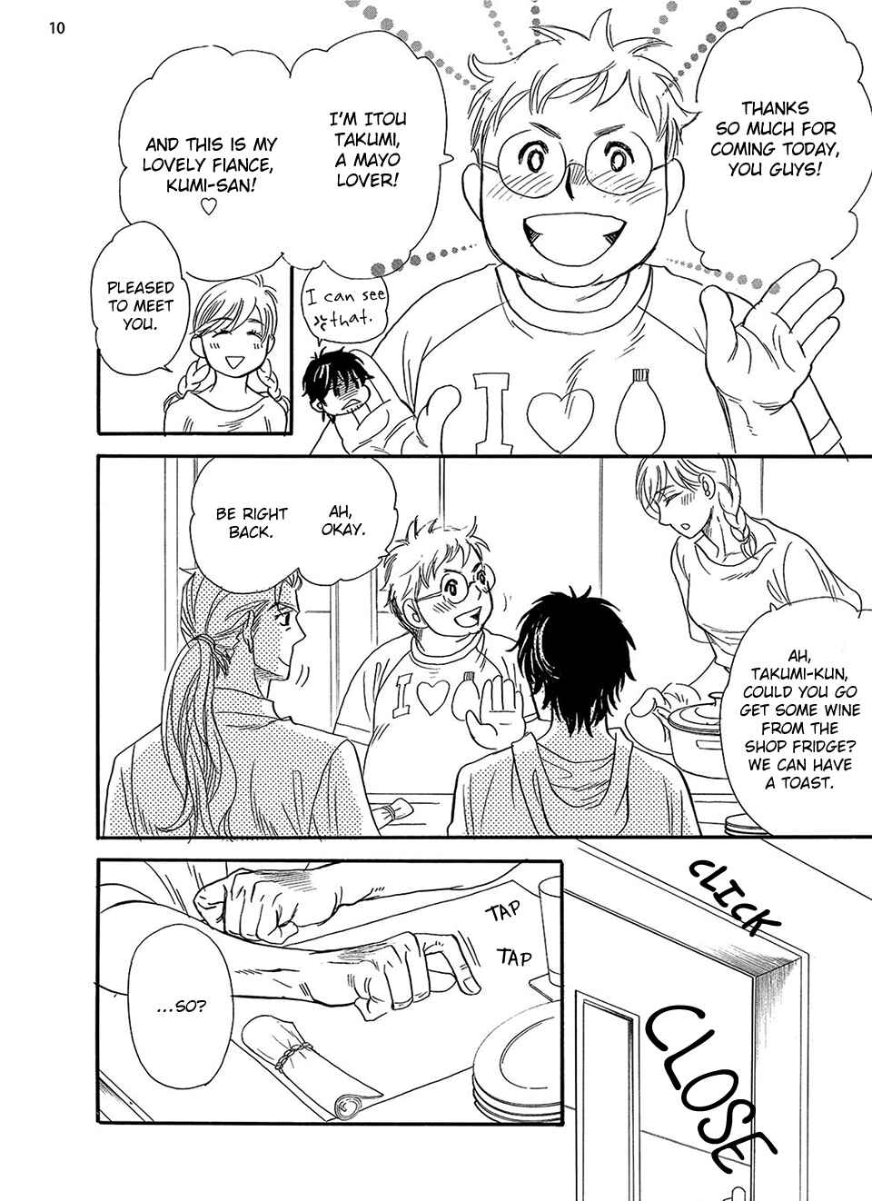 Page 12 Chapter 4 Kataware Zuki, Renren to Shite