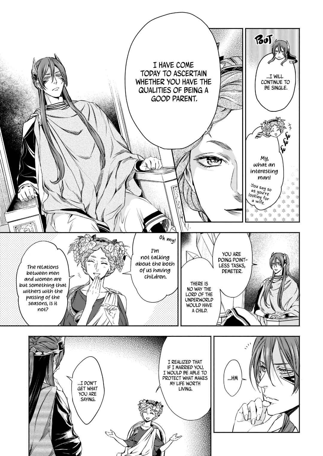 Page 6 Chapter 4 Hades-sama no Mujihi na Konin