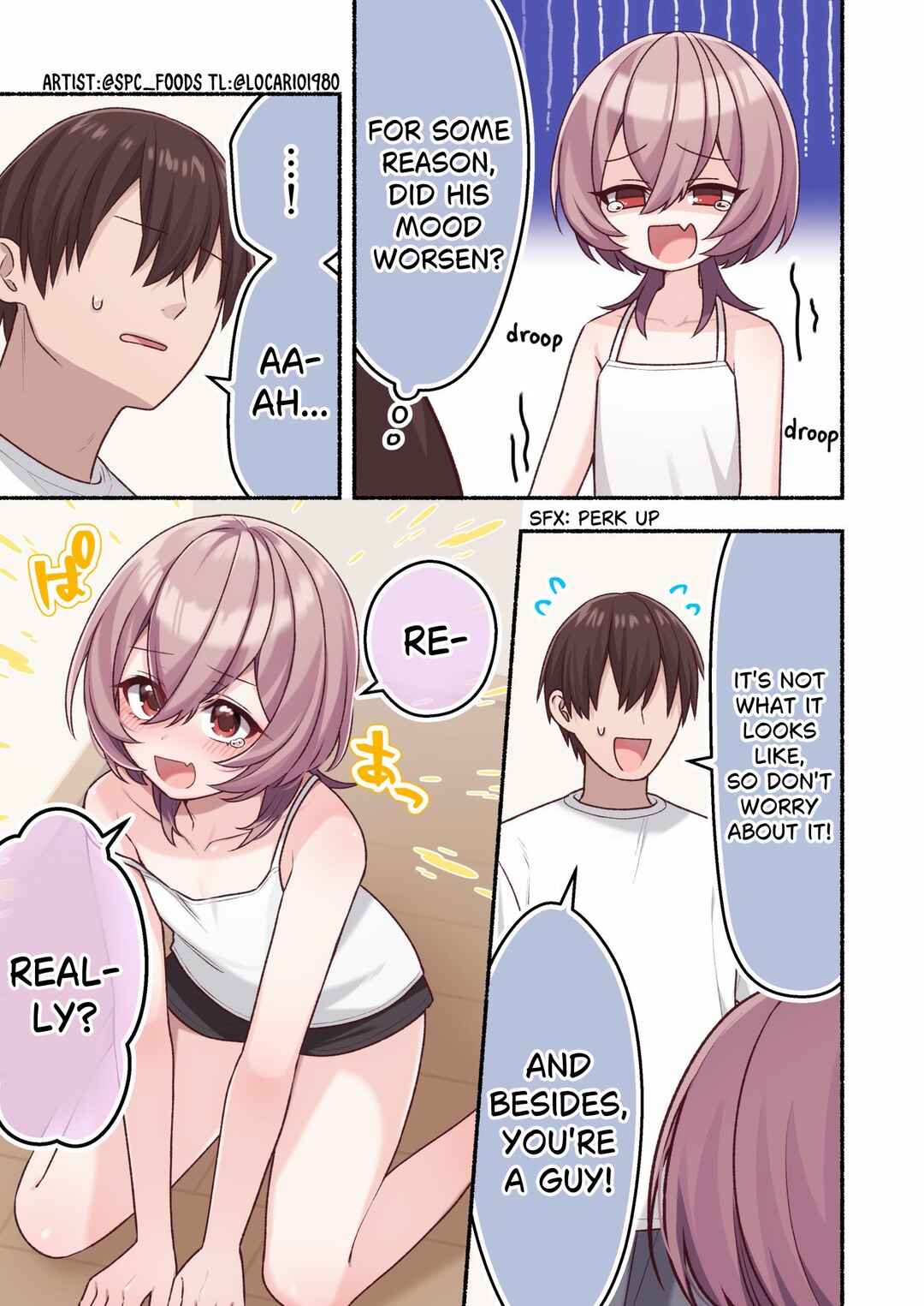Page 3 Chapter 12 Omotteta Kanji ni Naranakatta Otokonoko