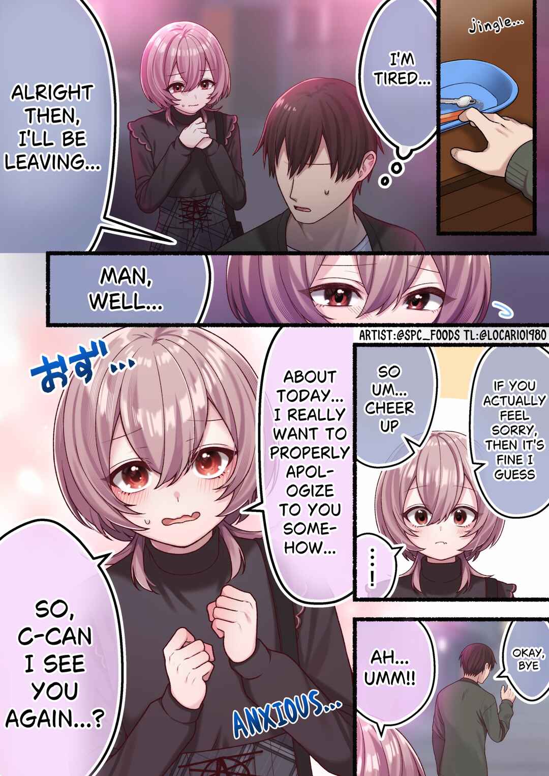 Page 1 Chapter 3 Omotteta Kanji ni Naranakatta Otokonoko