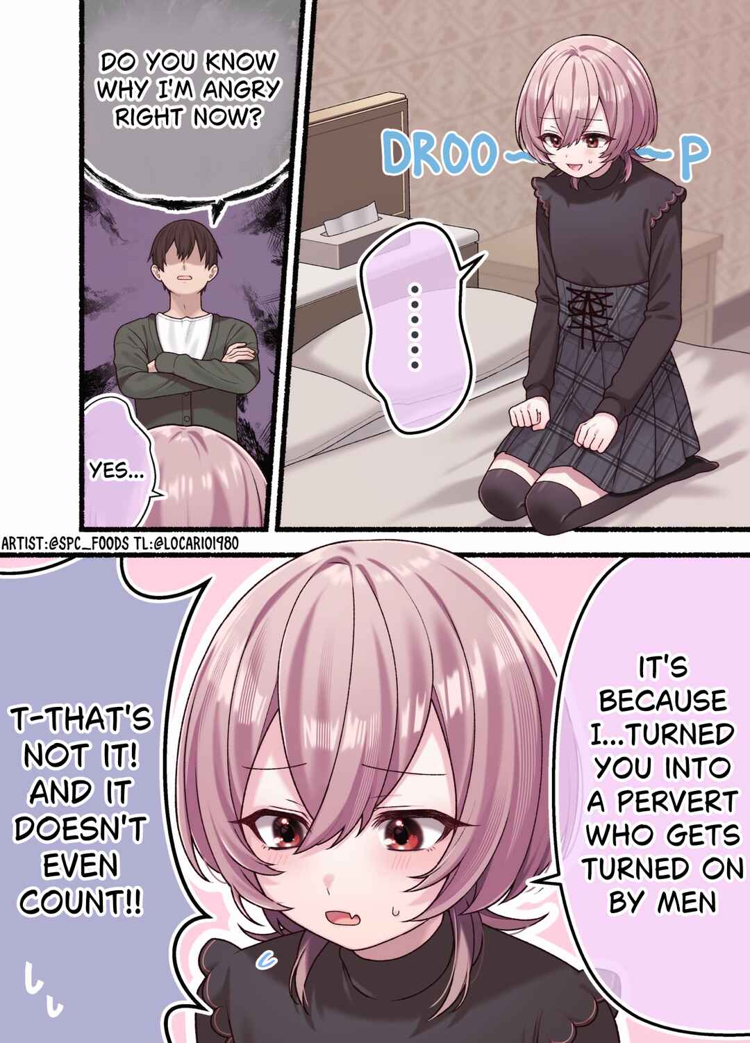 Page 1 Chapter 2 Omotteta Kanji ni Naranakatta Otokonoko