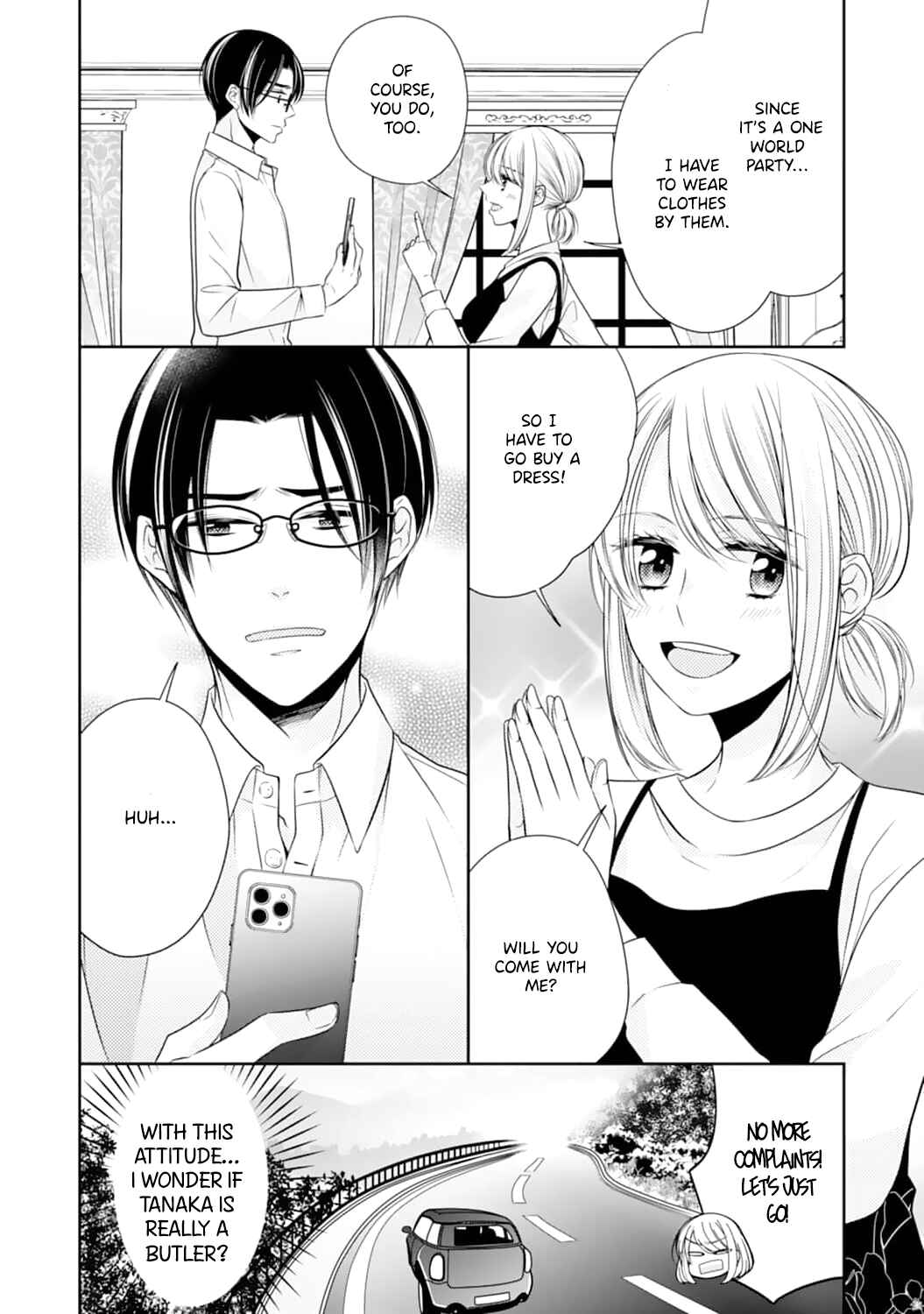 Page 9 Chapter 7 Shitsuji-sama wa Demodori Reijou wo Amayakasanai