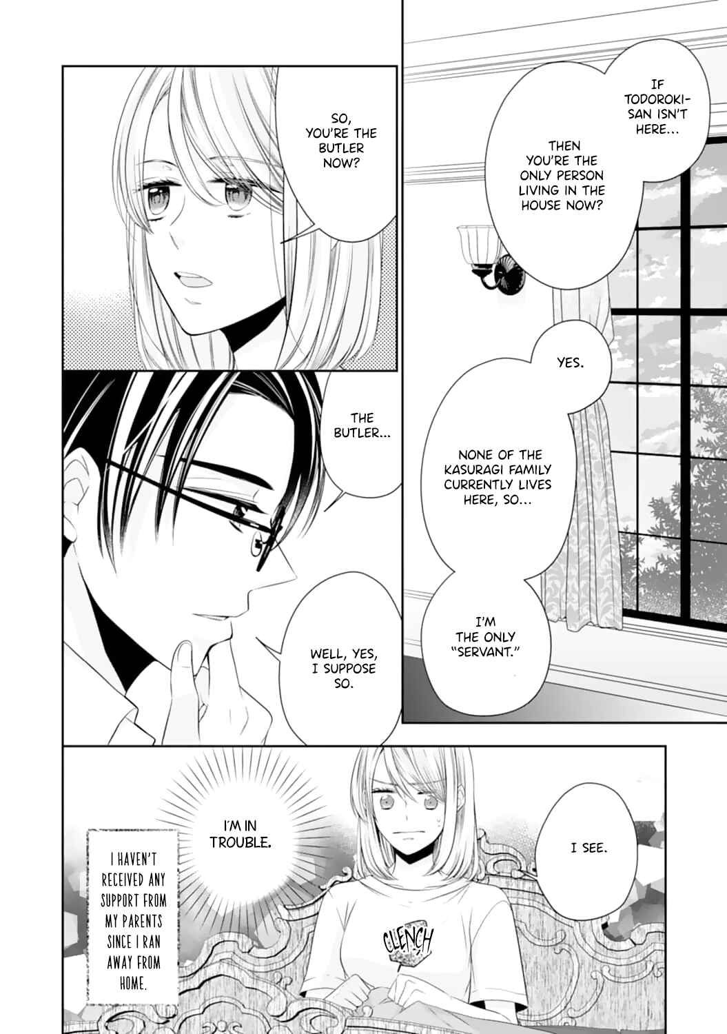 Page 12 Chapter 1 Shitsuji-sama wa Demodori Reijou wo Amayakasanai