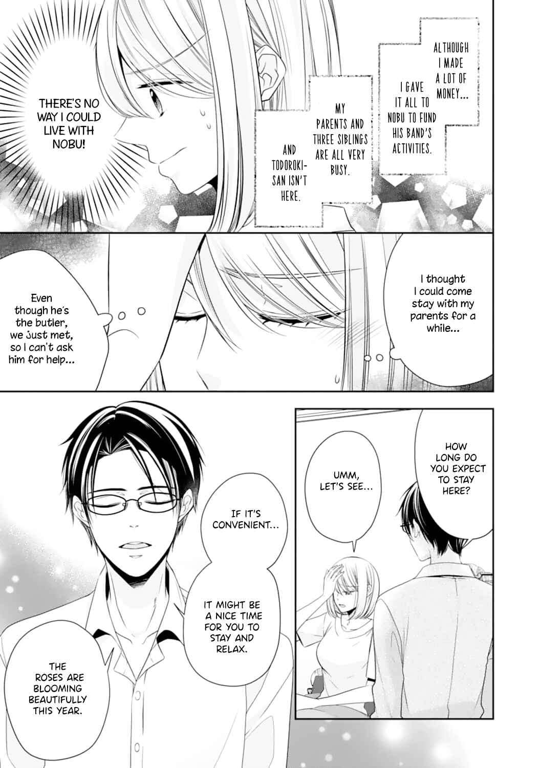 Page 13 Chapter 1 Shitsuji-sama wa Demodori Reijou wo Amayakasanai