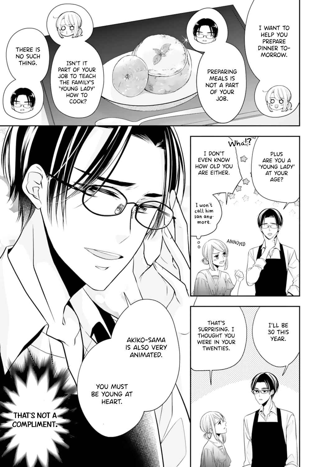 Page 23 Chapter 1 Shitsuji-sama wa Demodori Reijou wo Amayakasanai