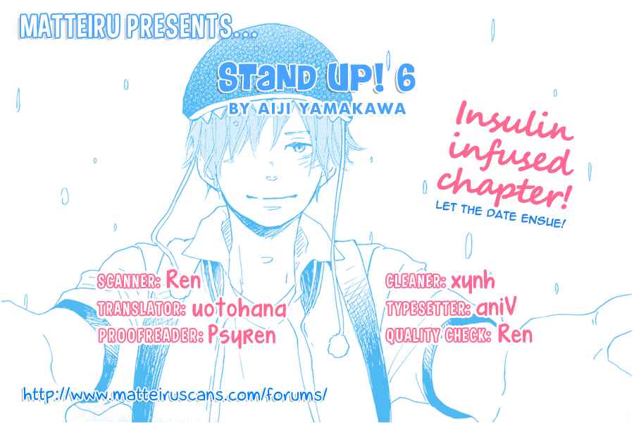 Page 1 Chapter 6 Stand Up!