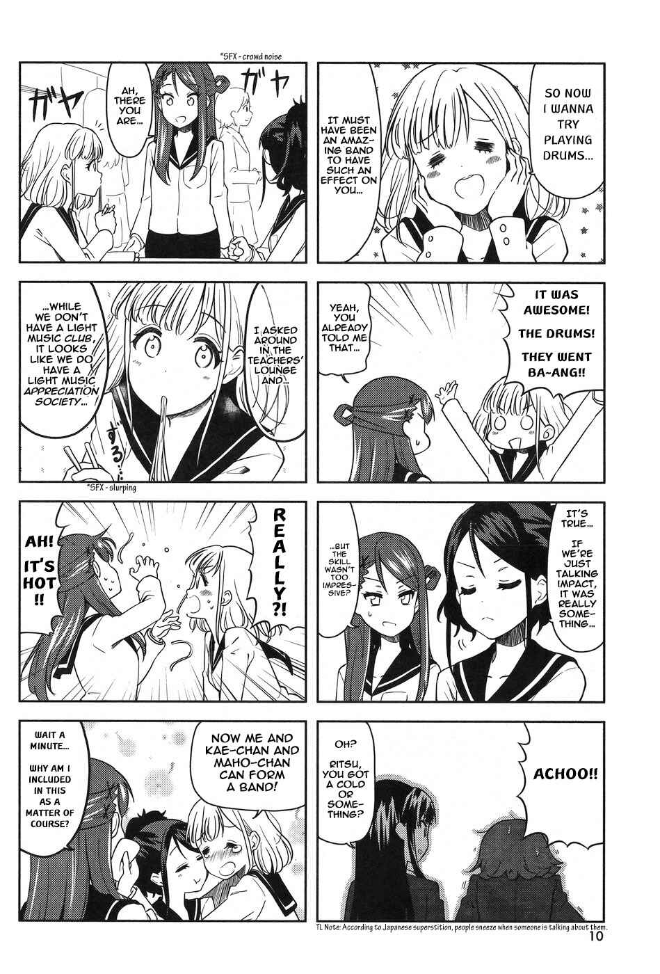 Page 4 Chapter 1 K-ON! Shuffle