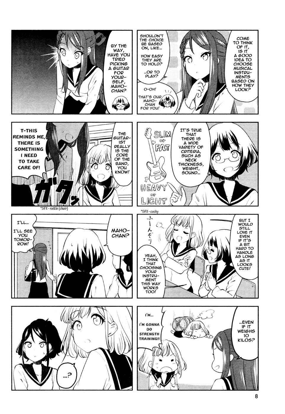 Page 4 Chapter 3 K-ON! Shuffle
