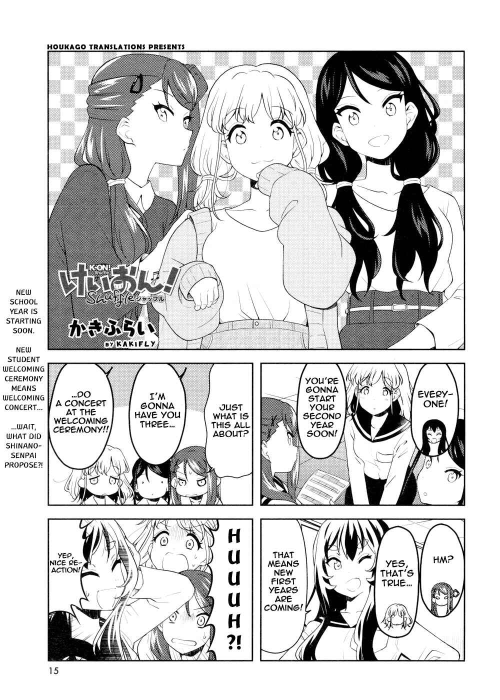 Page 1 Chapter 20 K-ON! Shuffle