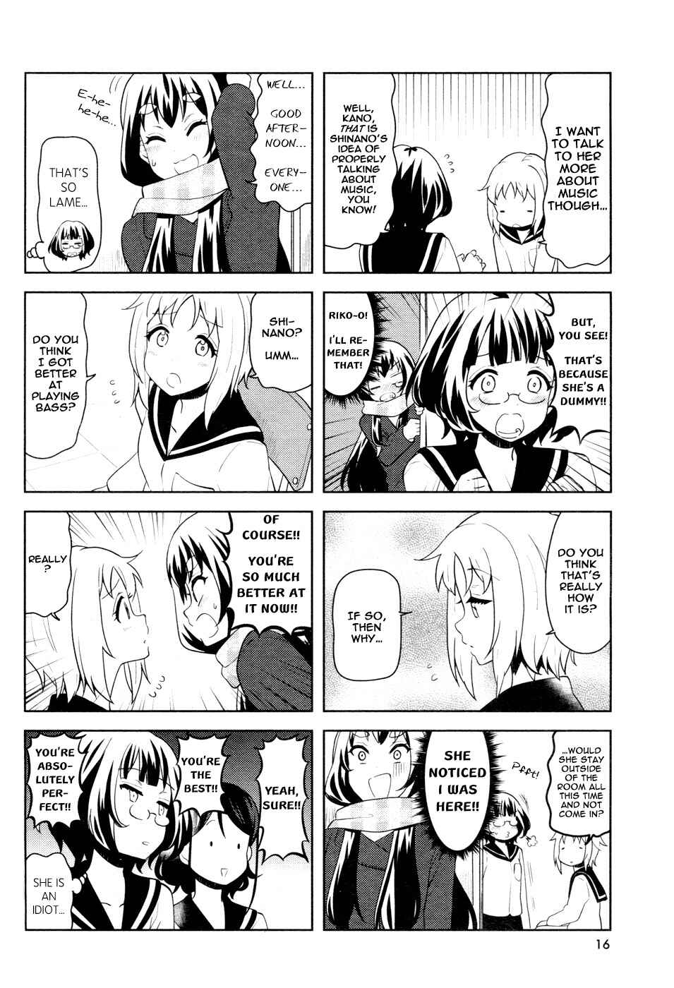 Page 4 Chapter 17 K-ON! Shuffle
