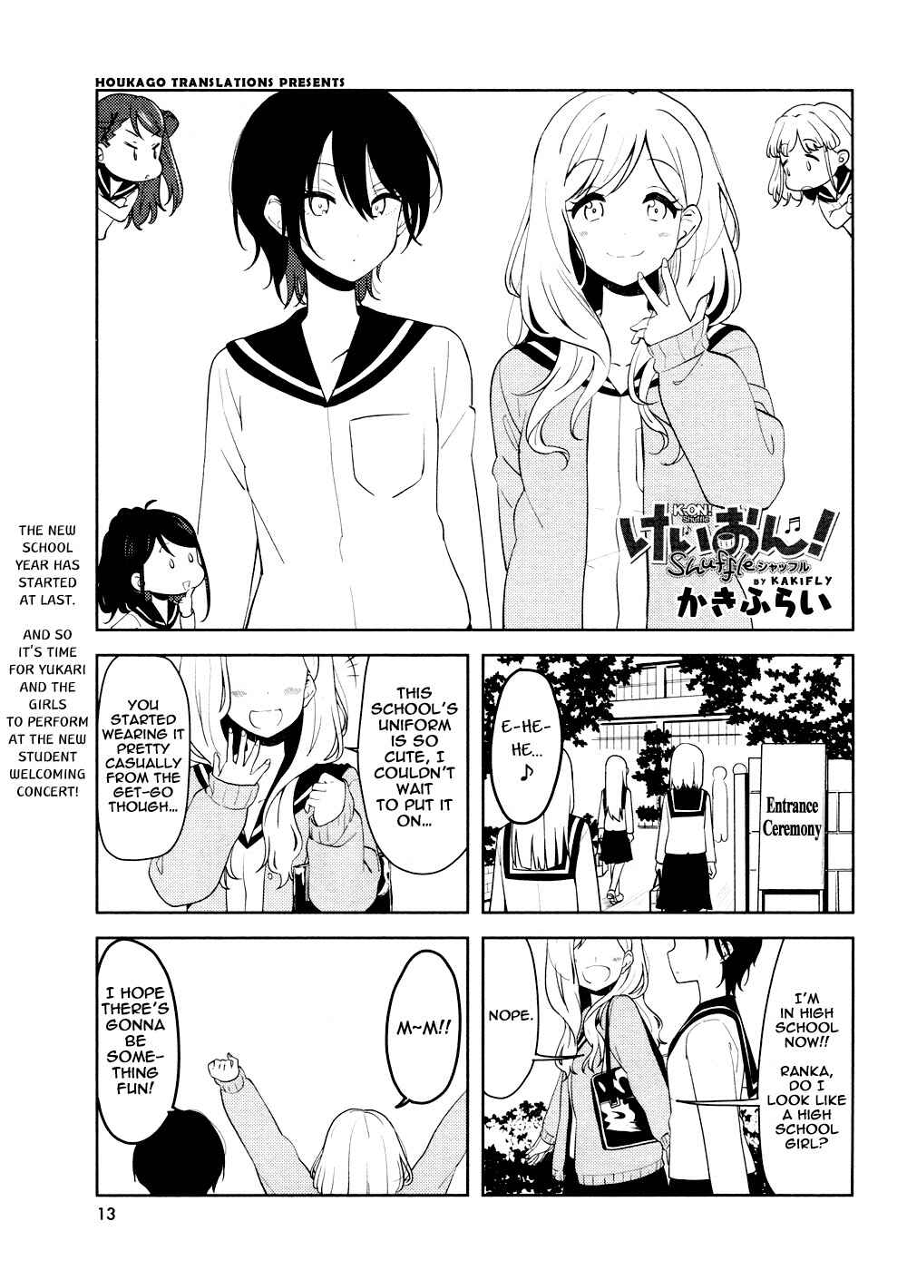Page 1 Chapter 21 K-ON! Shuffle