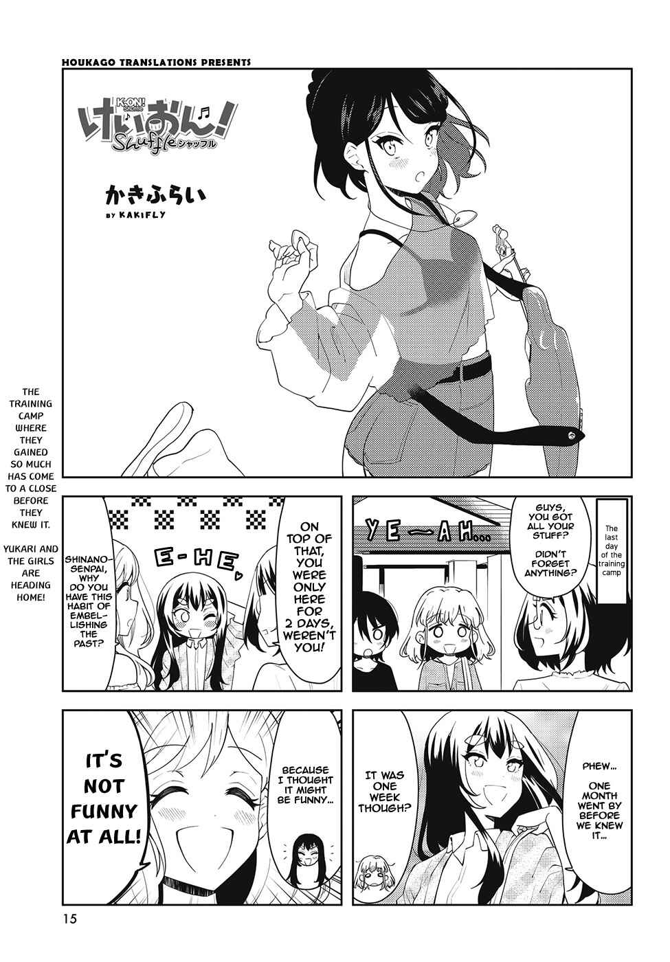 Page 1 Chapter 38 K-ON! Shuffle