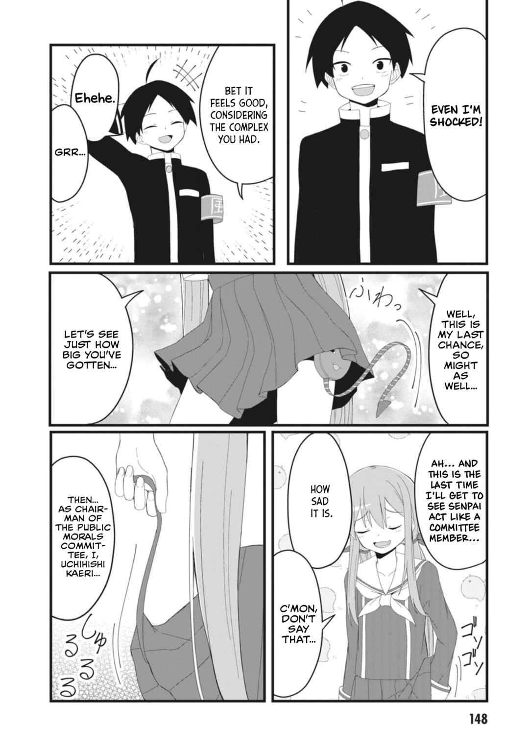Page 8 Chapter 27 Kuso Zako Fuuki Iinchou Kaeri-chan