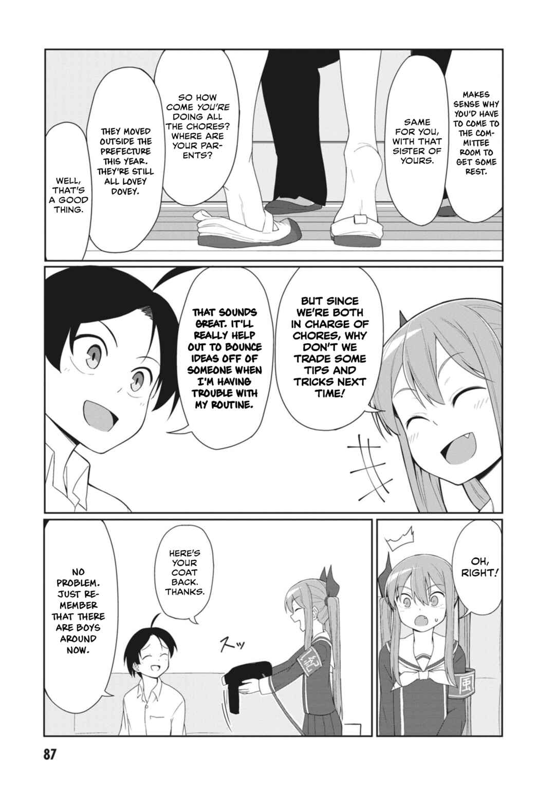 Page 7 Chapter 8 Kuso Zako Fuuki Iinchou Kaeri-chan