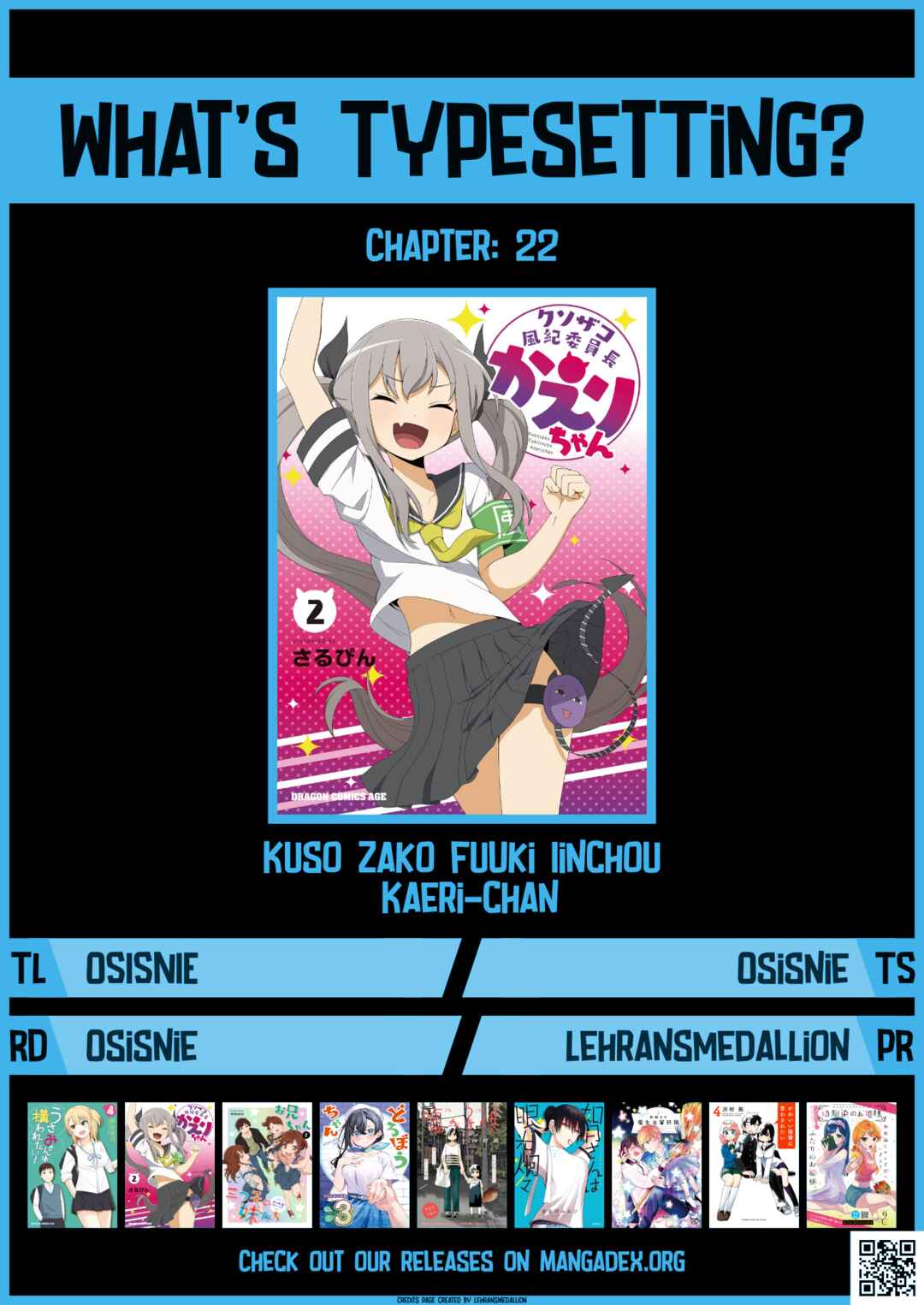 Page 11 Chapter 22 Kuso Zako Fuuki Iinchou Kaeri-chan