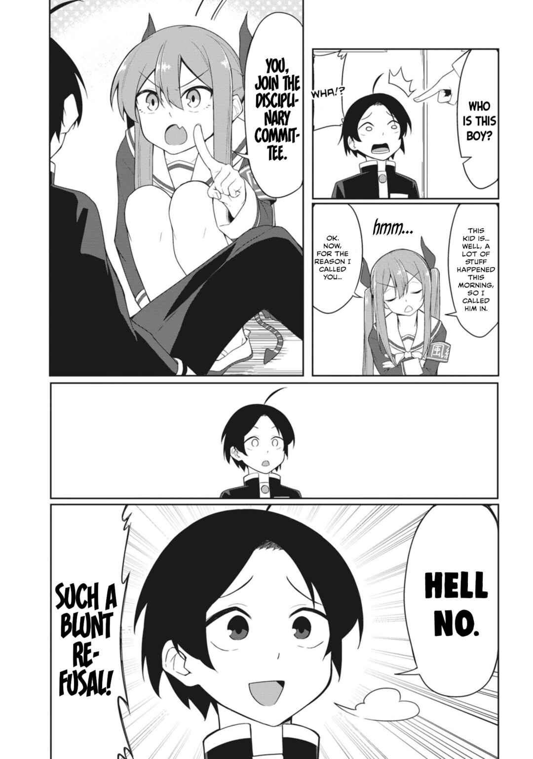 Page 8 Chapter 2 Kuso Zako Fuuki Iinchou Kaeri-chan