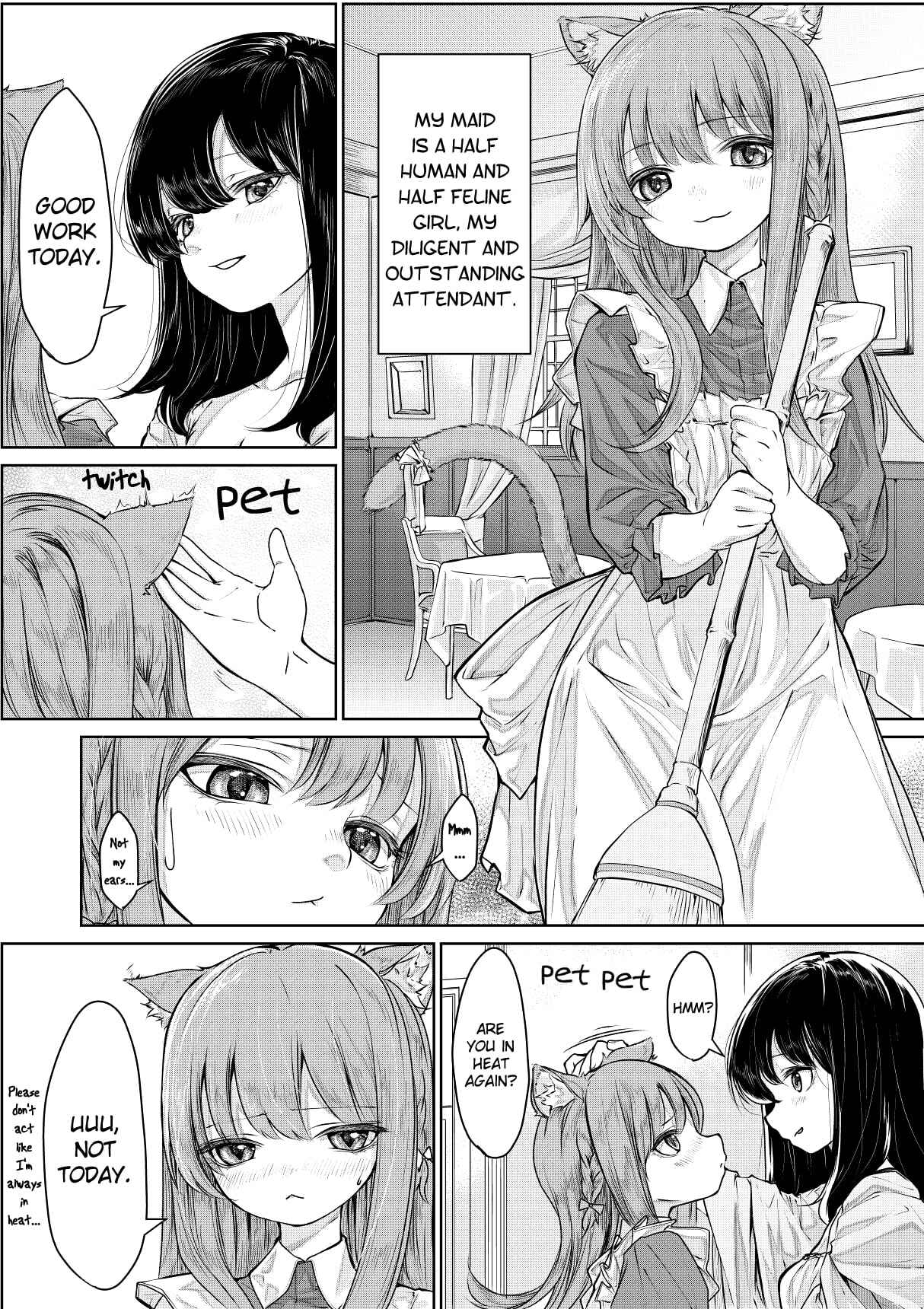 Page 1 Chapter 2 Cat Maid and Mistress
