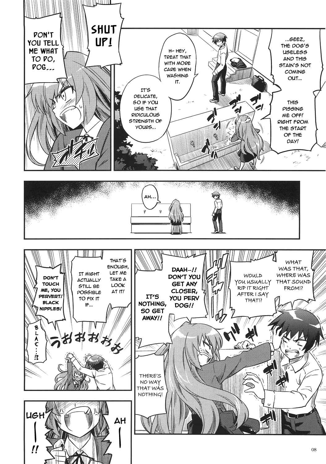Page 8 Chapter Unknown_8521 Toradora! - TIGER NO PANTSU (Doujinshi)