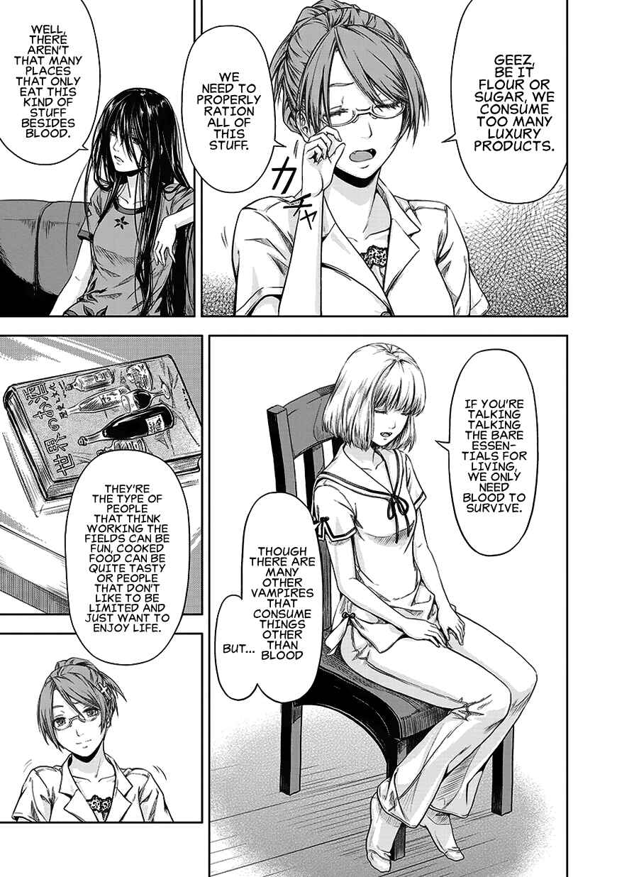 Page 13 Chapter 3 Michiwarikusa Monogatari -Vampire After the Doomsday-