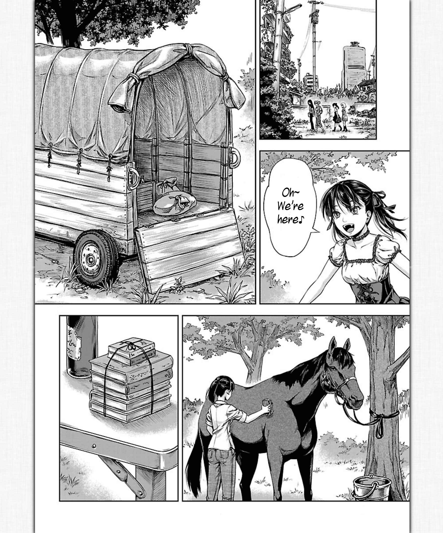 Page 4 Chapter 4 Michiwarikusa Monogatari -Vampire After the Doomsday-