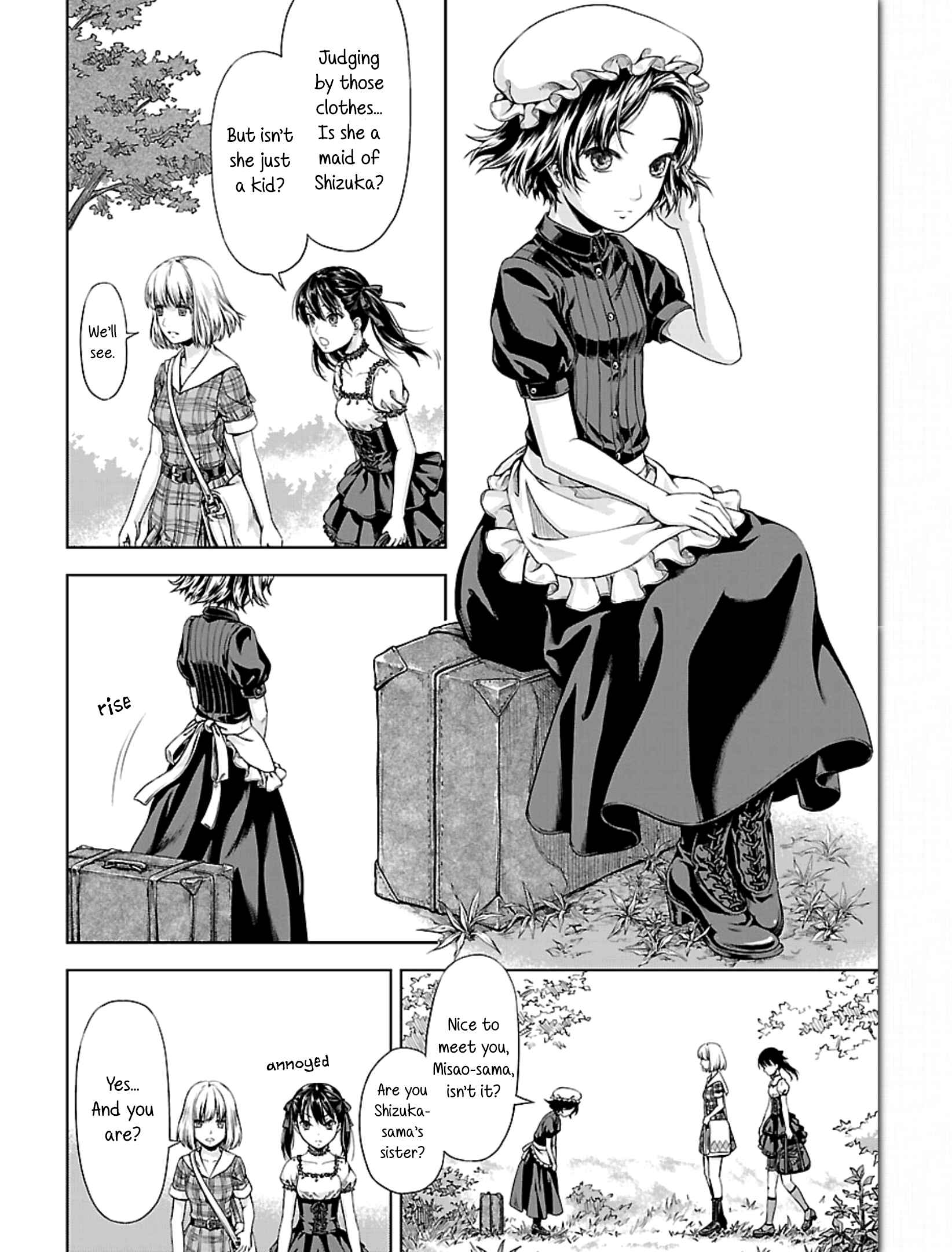 Page 8 Chapter 4 Michiwarikusa Monogatari -Vampire After the Doomsday-