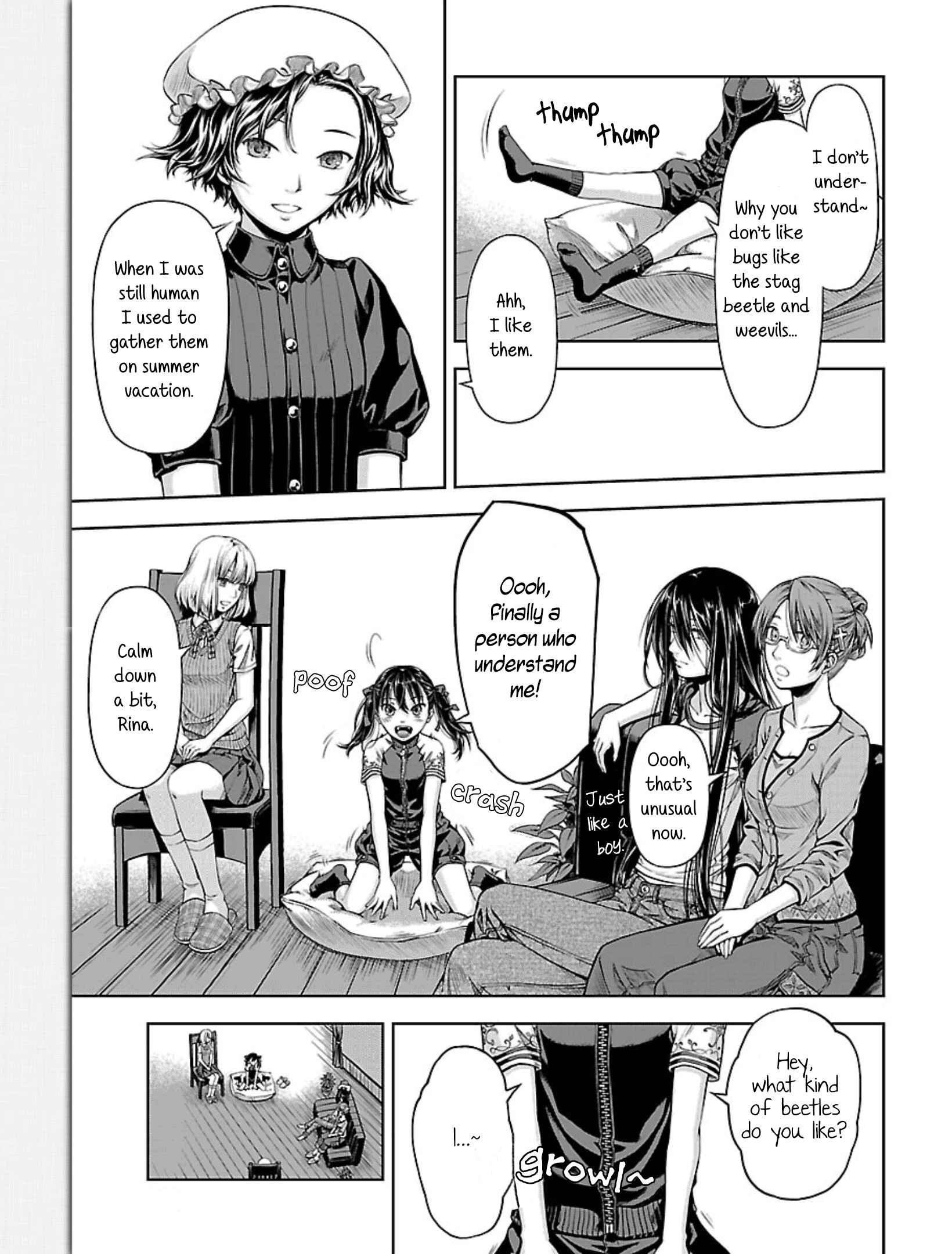 Page 11 Chapter 5 Michiwarikusa Monogatari -Vampire After the Doomsday-