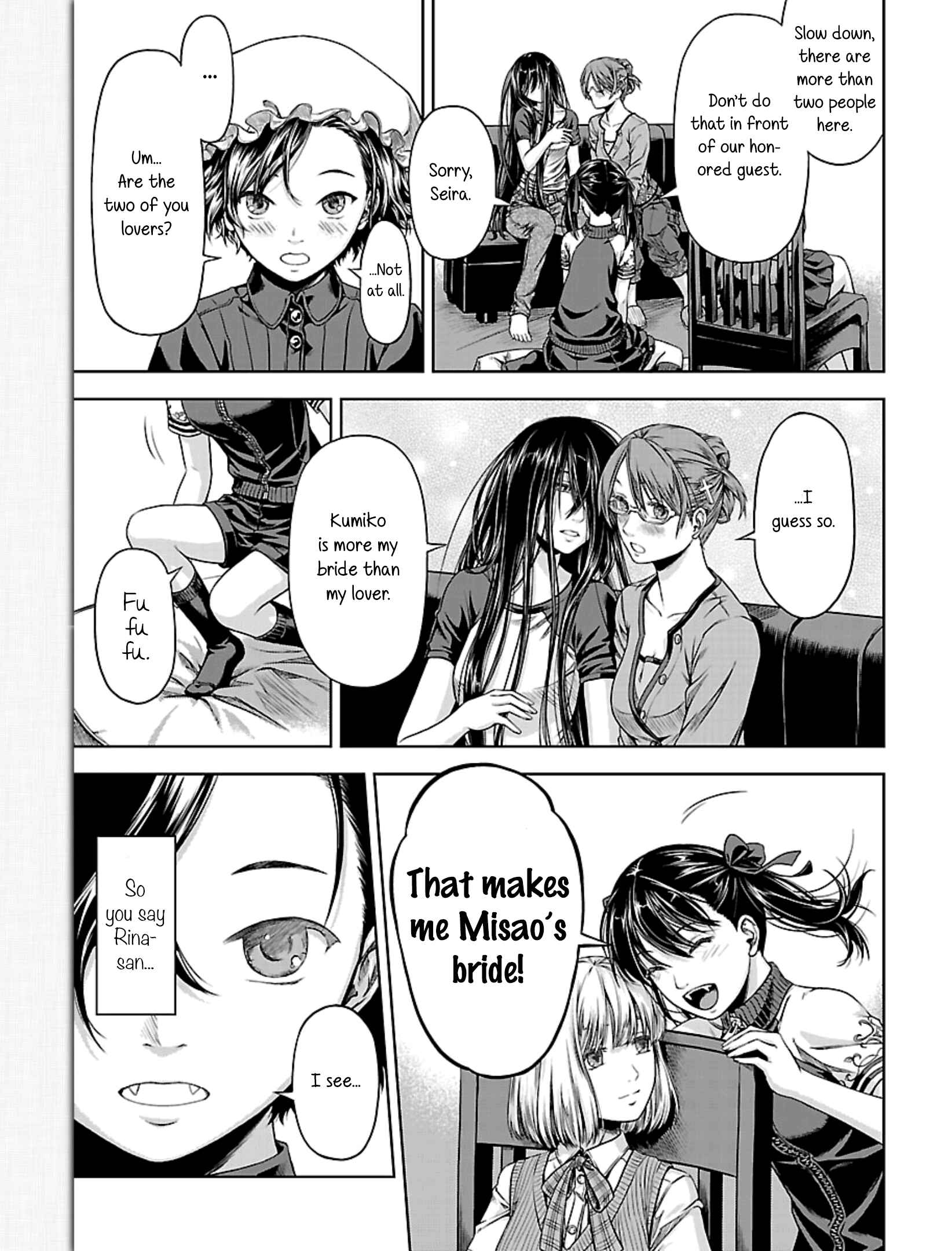Page 15 Chapter 5 Michiwarikusa Monogatari -Vampire After the Doomsday-
