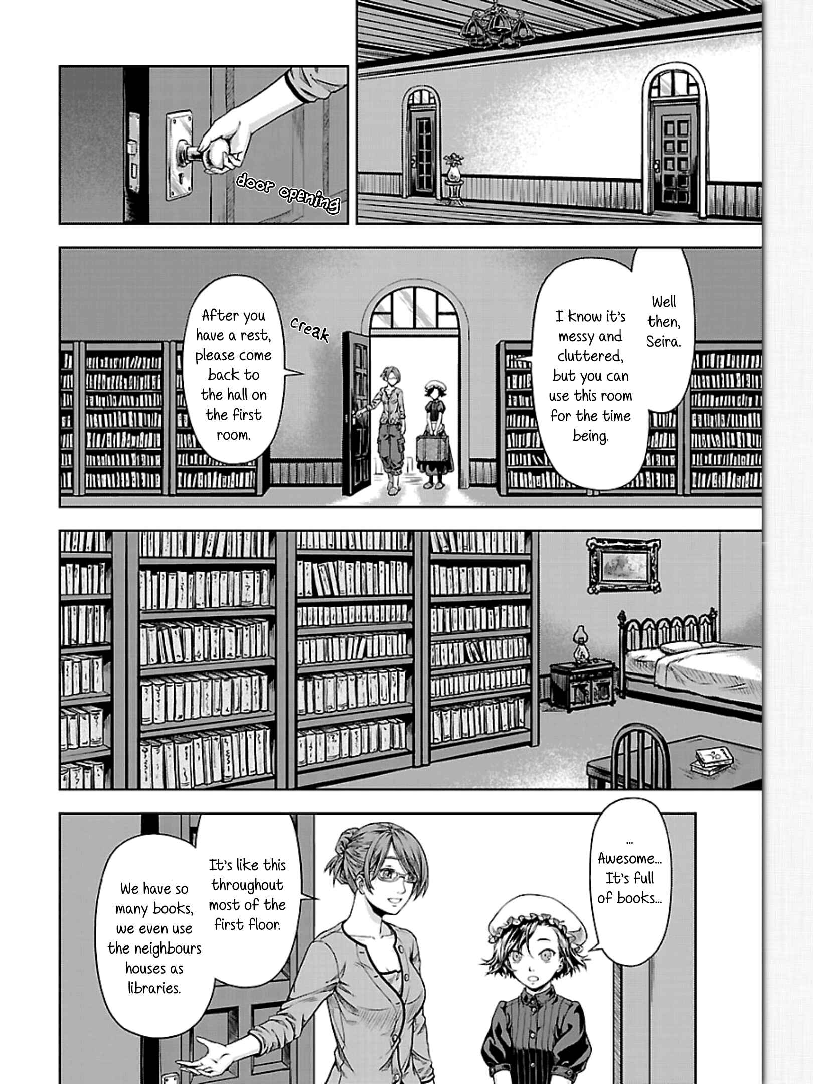 Page 6 Chapter 5 Michiwarikusa Monogatari -Vampire After the Doomsday-