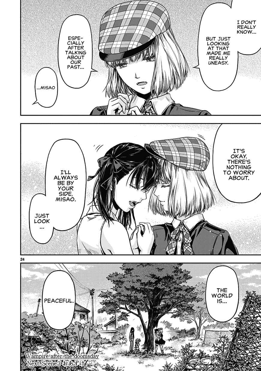 Page 28 Chapter 2 Michiwarikusa Monogatari -Vampire After the Doomsday-
