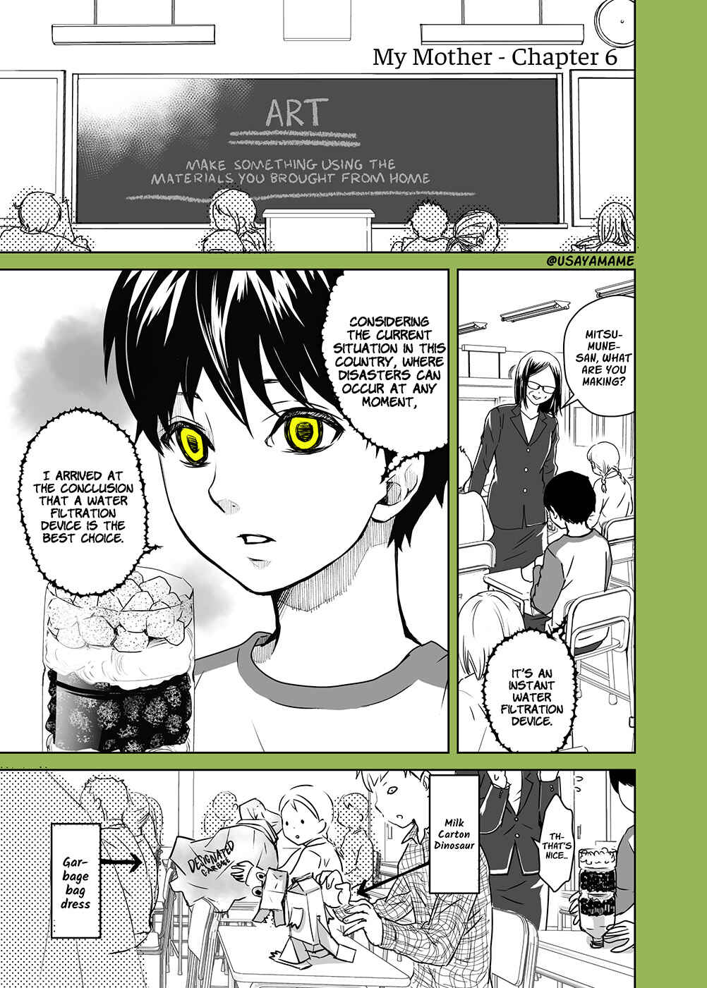 Page 1 Chapter 6 A Story About a Shitty Mom Whose Body Is Taken Over by an Alien