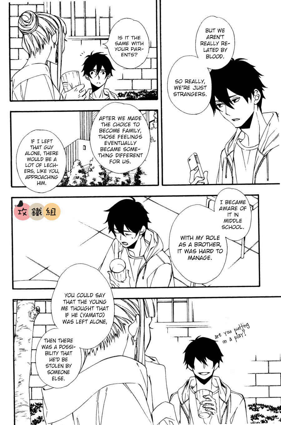 Page 22 Chapter 4 Nikushoku Danshi to Soshoku Danshi