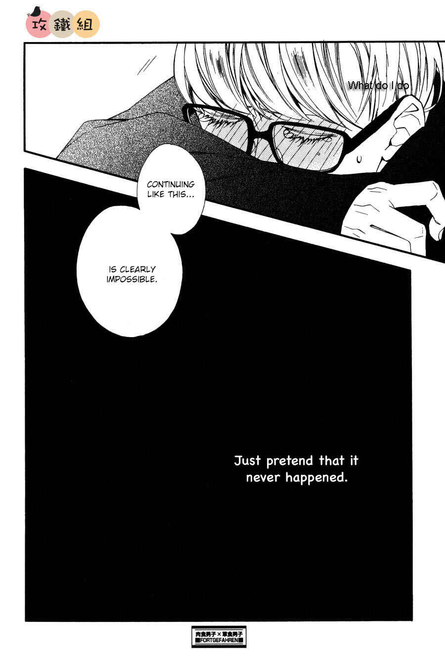 Page 34 Chapter 4 Nikushoku Danshi to Soshoku Danshi