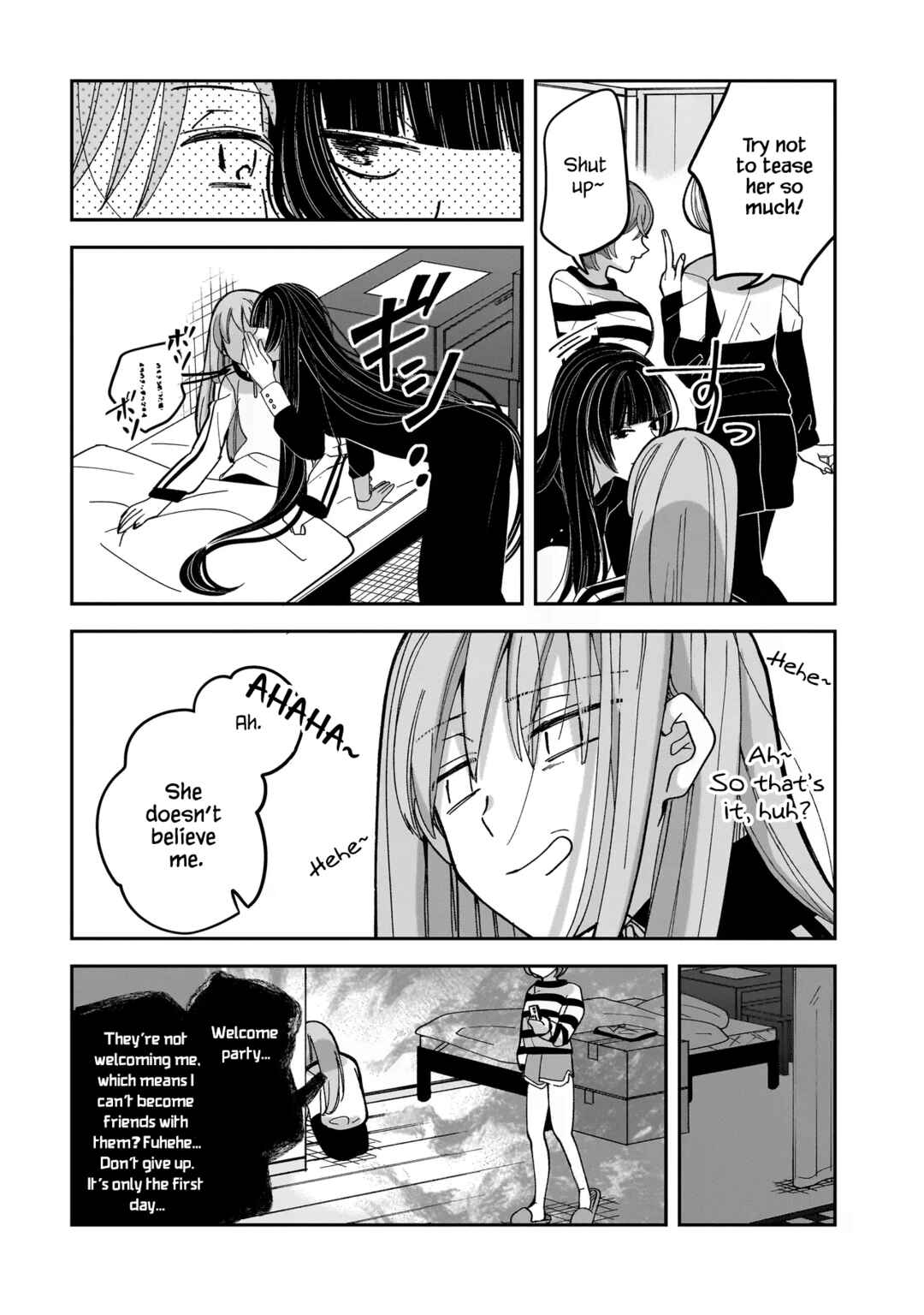 Page 14 Chapter 3 Koroshi Korosare Sankaku Kankei ni Watashi ga Ima kara Hairun desu ka?